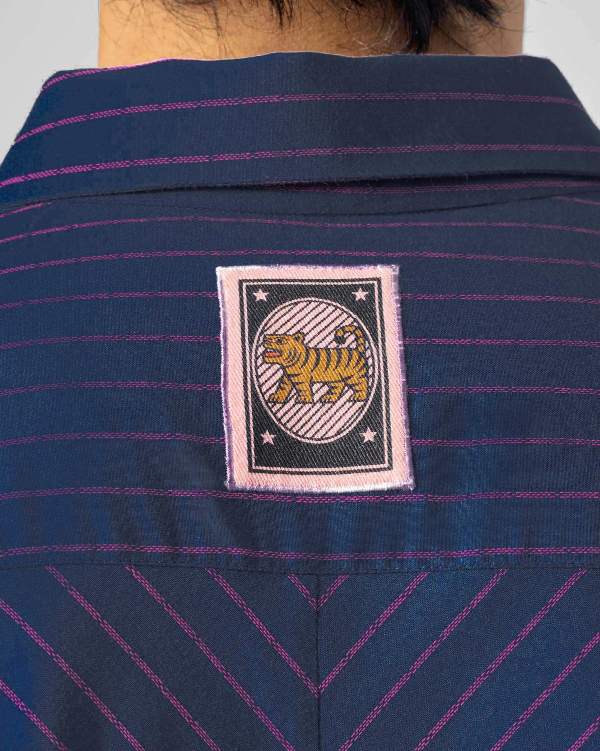 Flow Shirt - Striped Yarn-Dyed Cotton Tailored Fit