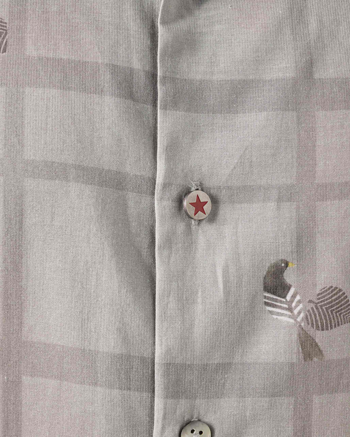 Mistari Shirt - Printed Sushi Voile Relaxed Fit