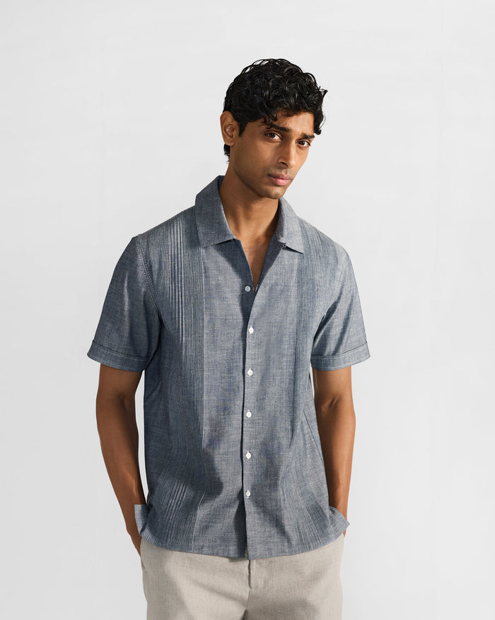 Hornbill Shirt - Indigo