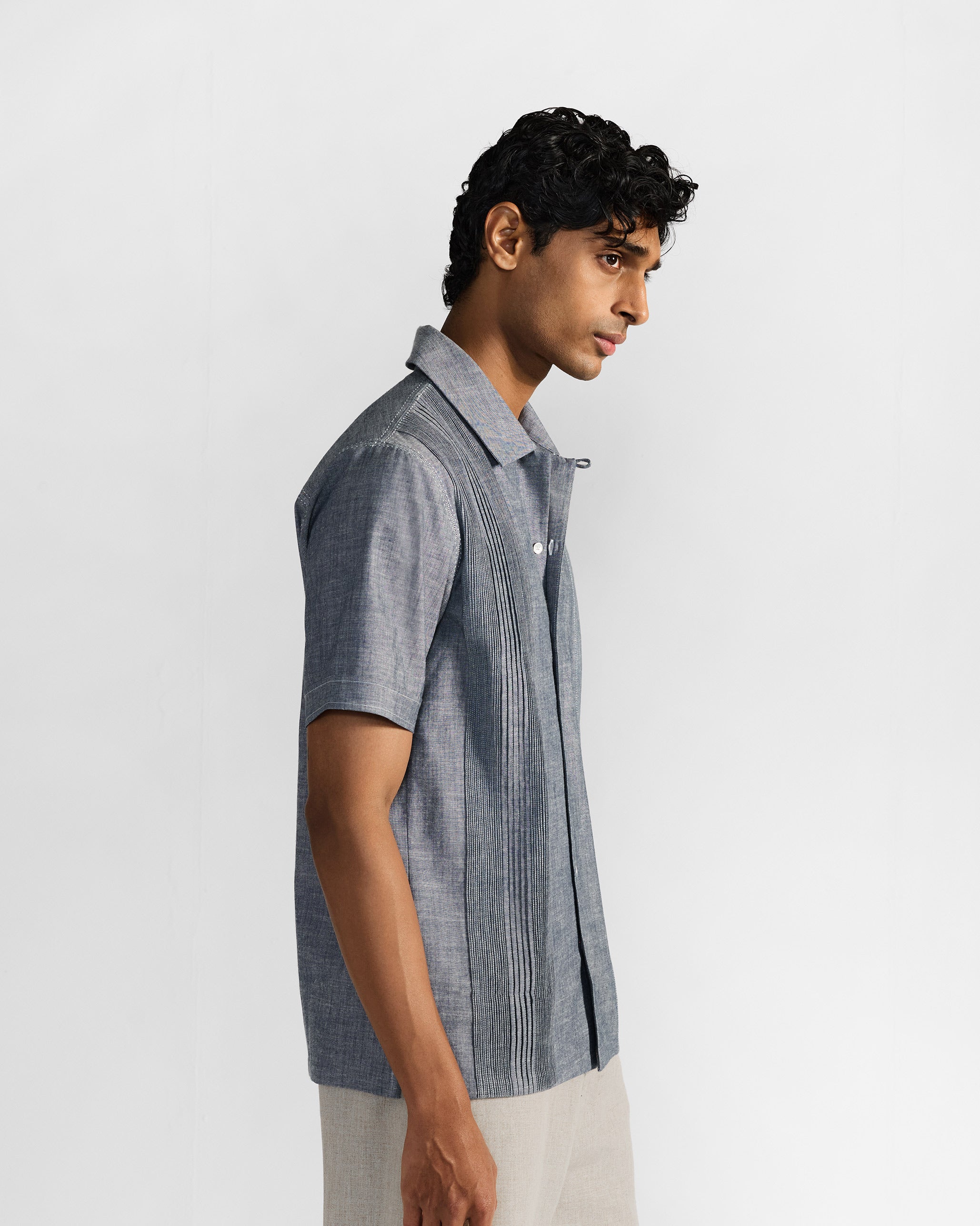Hornbill Shirt - Indigo