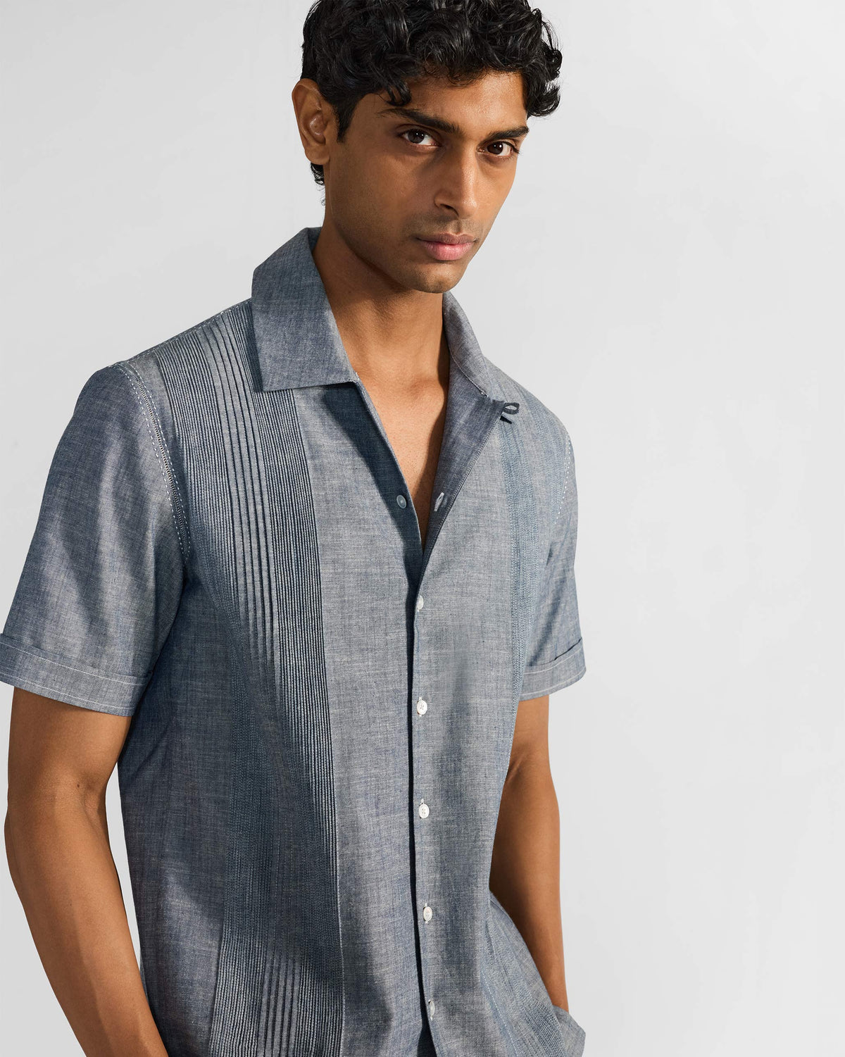 Hornbill Shirt - Indigo