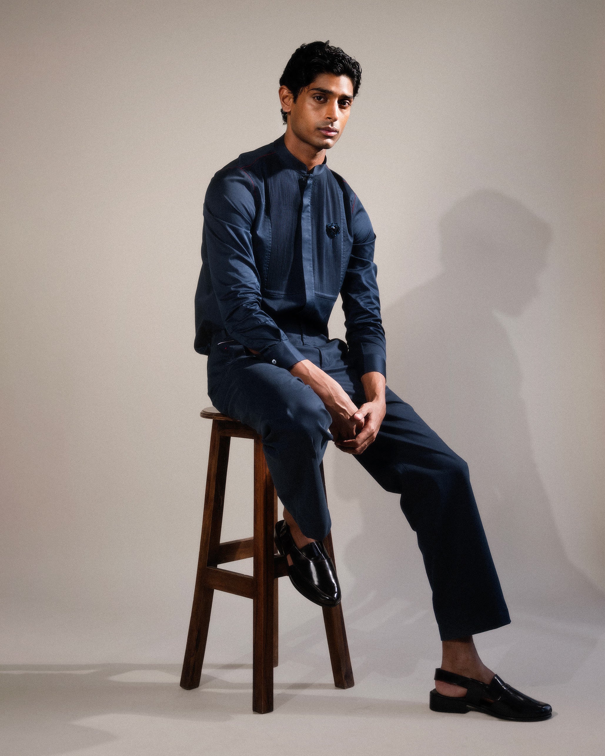 Nightjar Shirt - Navy