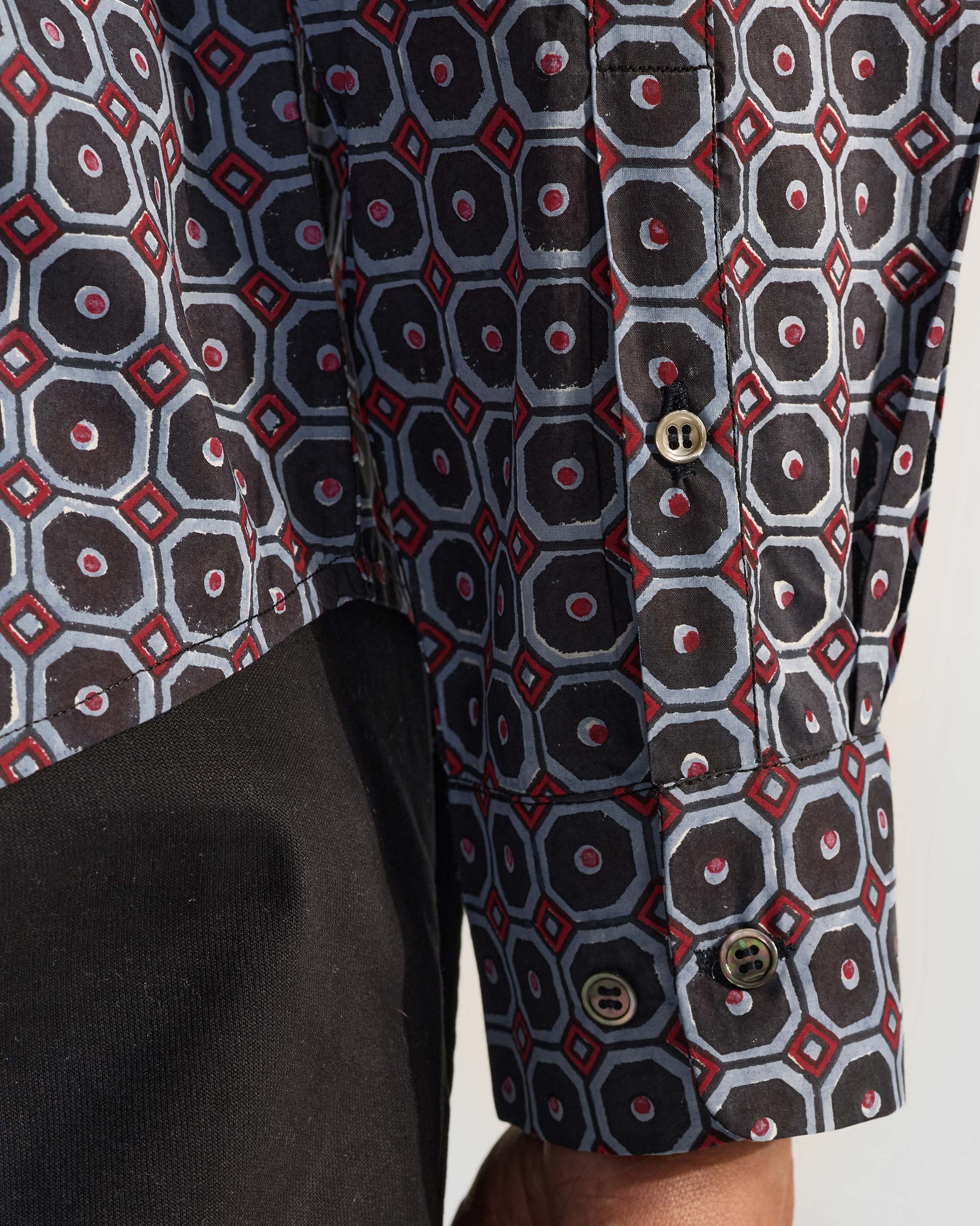 Wood Pigeon Shirt -Multicolor Print