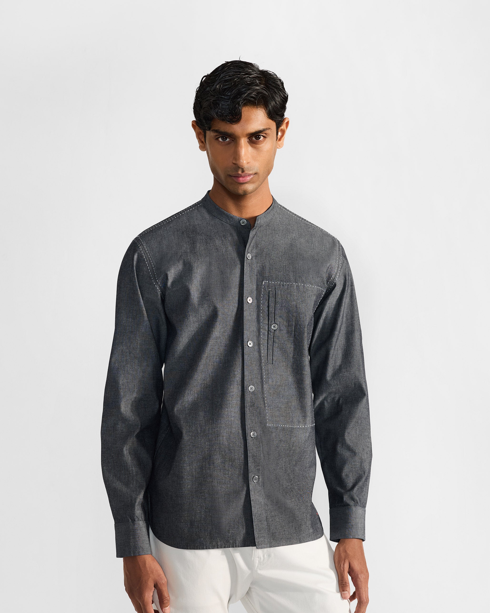Marten Shirt - Charcoal