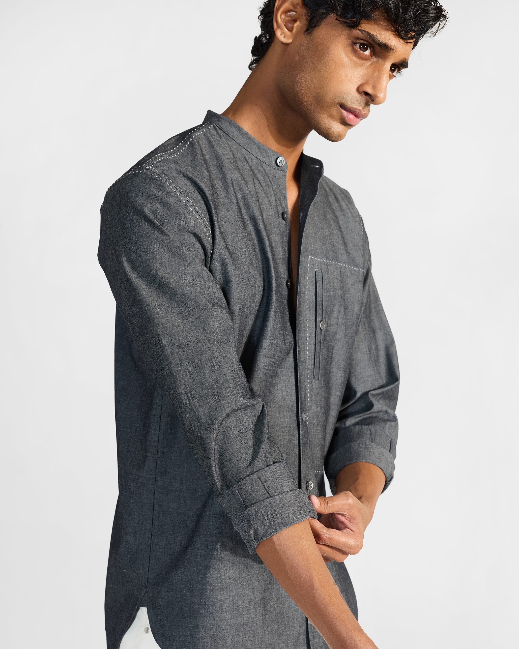 Marten Shirt - Charcoal