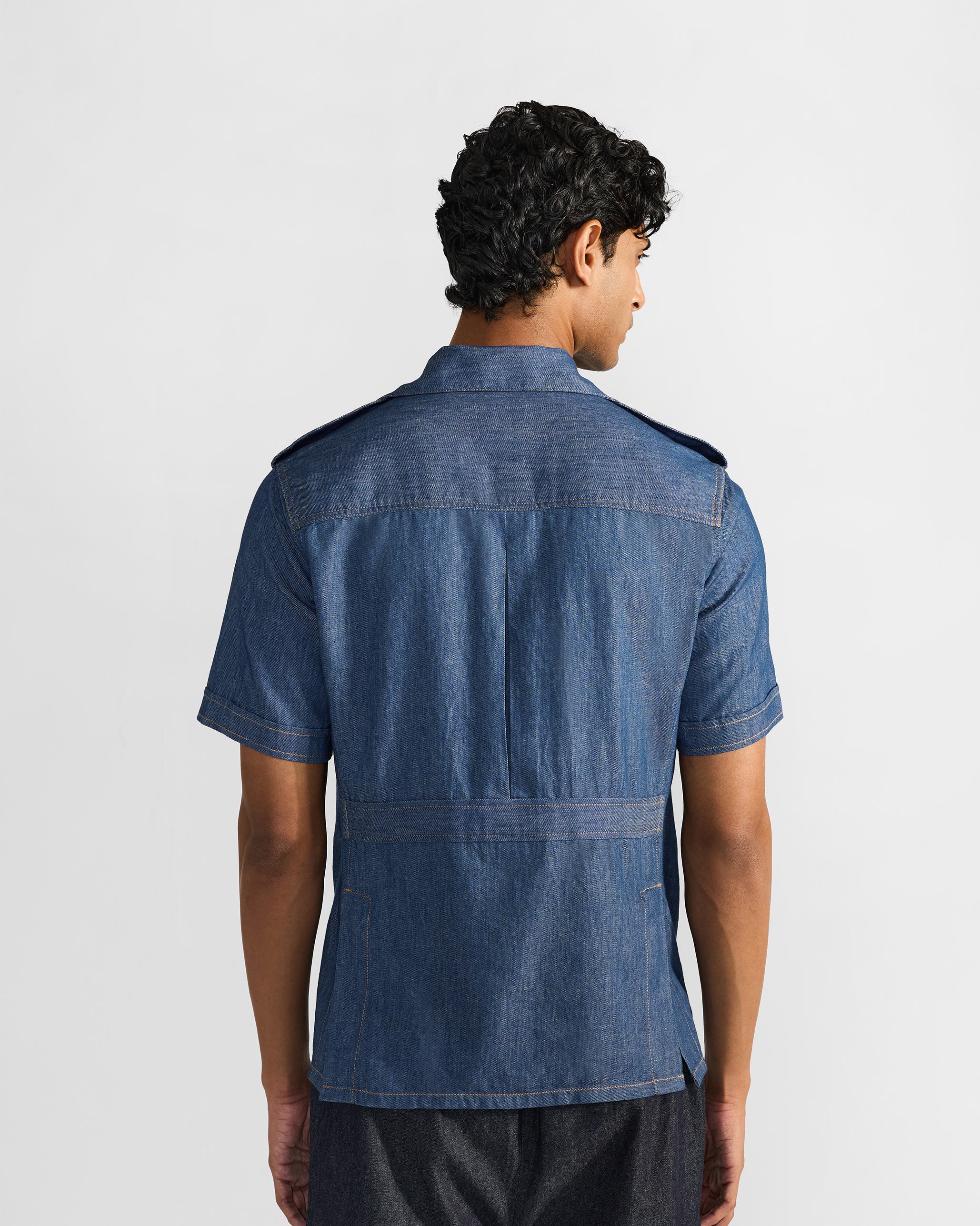 Sambar Shacket - Denim