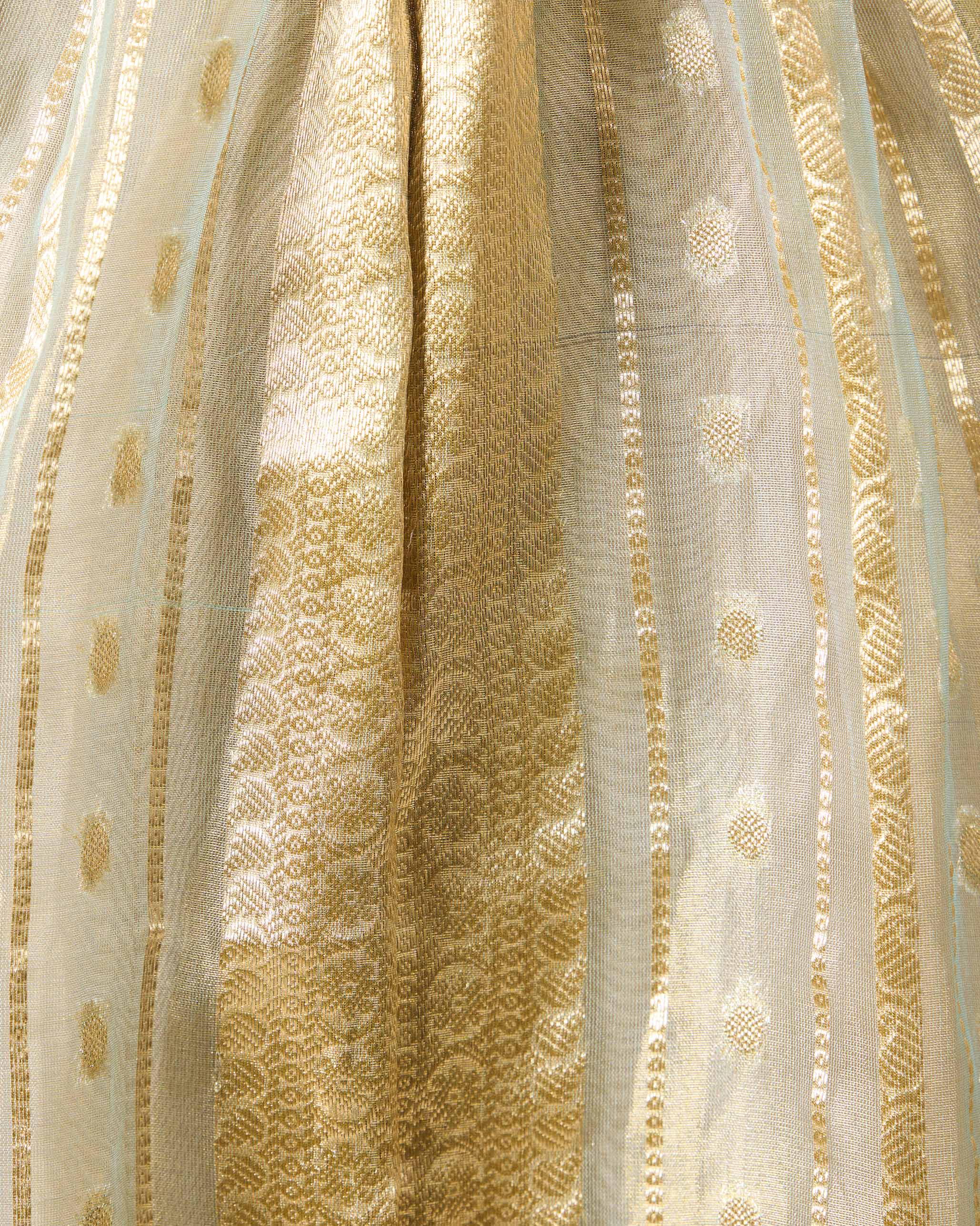 Kolad Kaftan - Teal & Gold