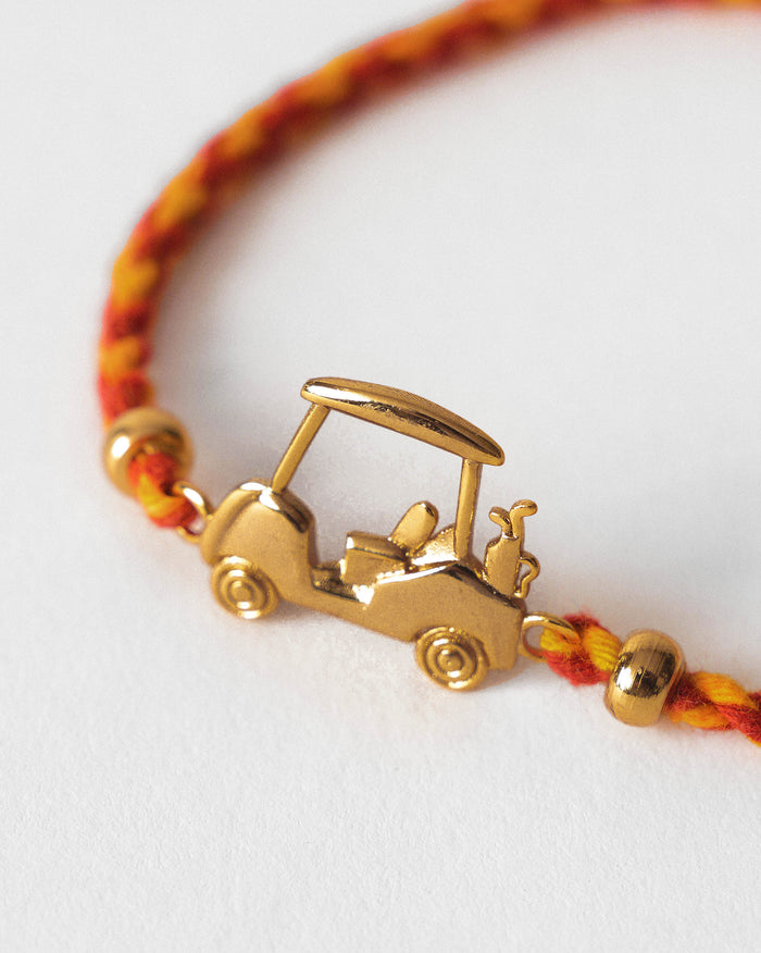 Golf Cart Rakhi - Red