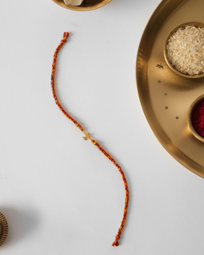 Airplane Rakhi - Red