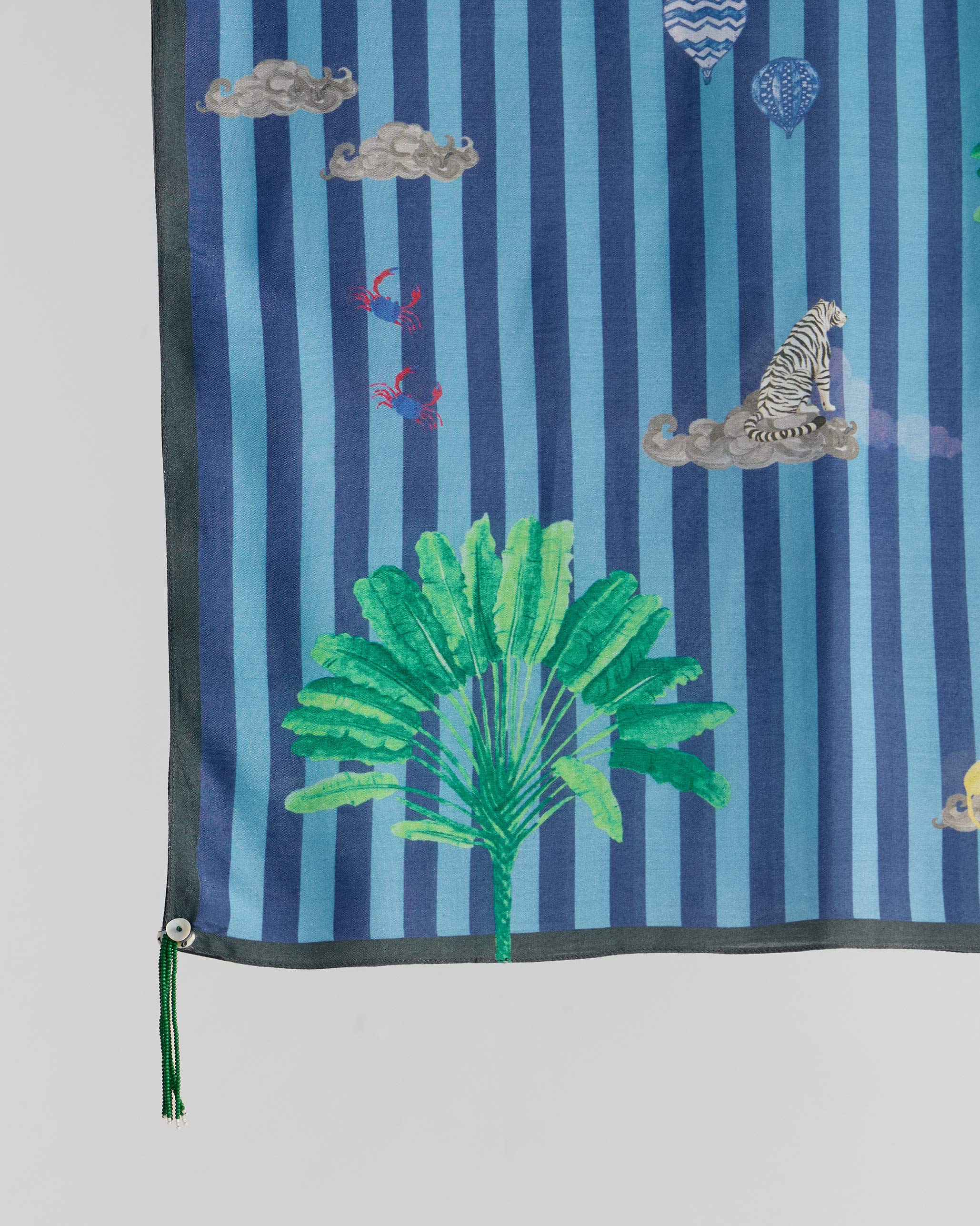 Forest Night Scarf - Blue
