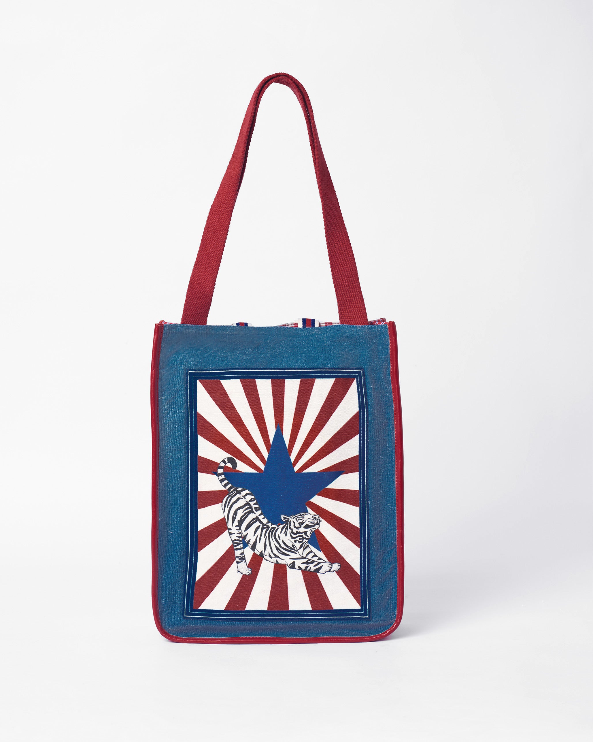 Nico Matchbox Tote - Blue