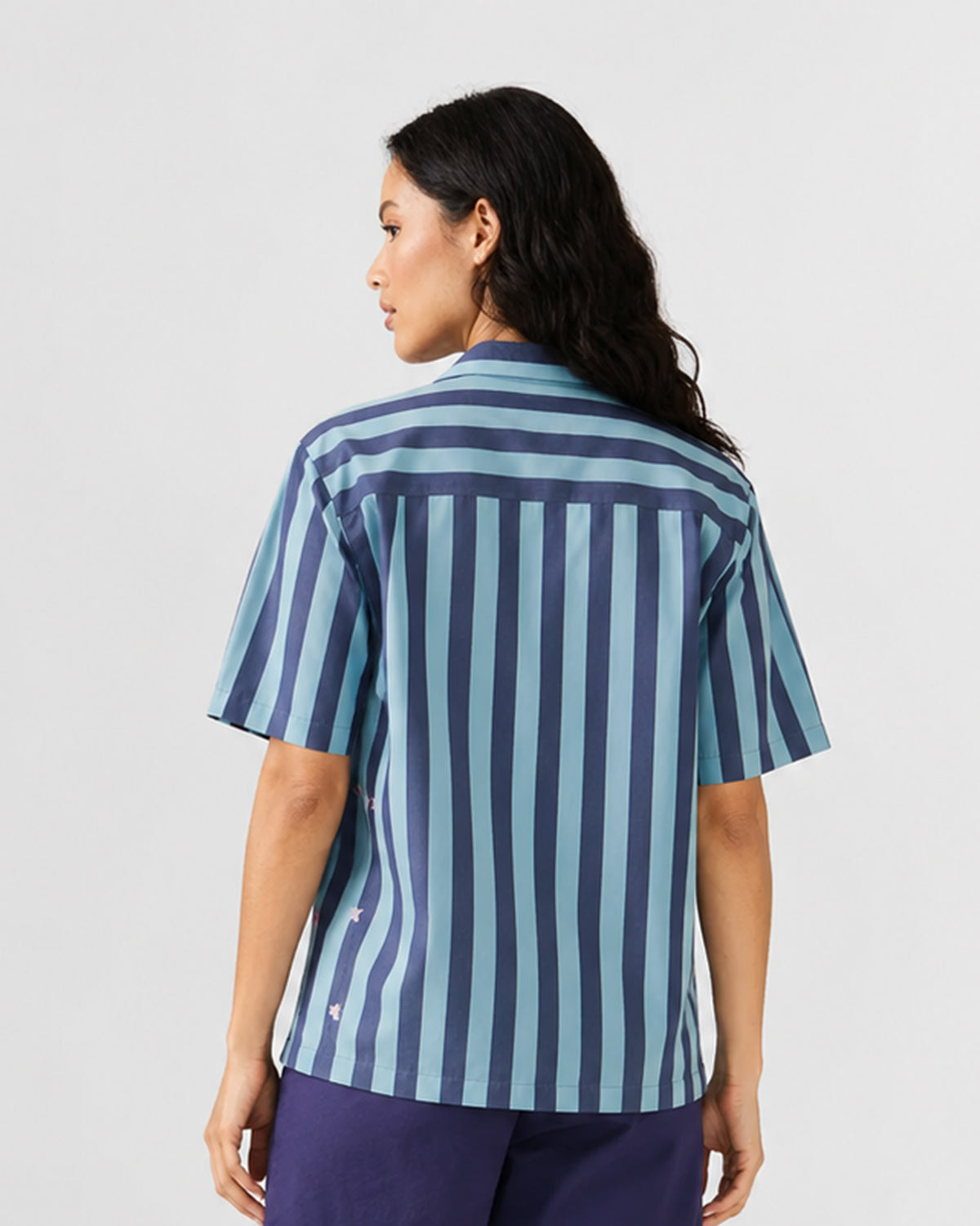 Nilambar Shirt - Blue Stripes