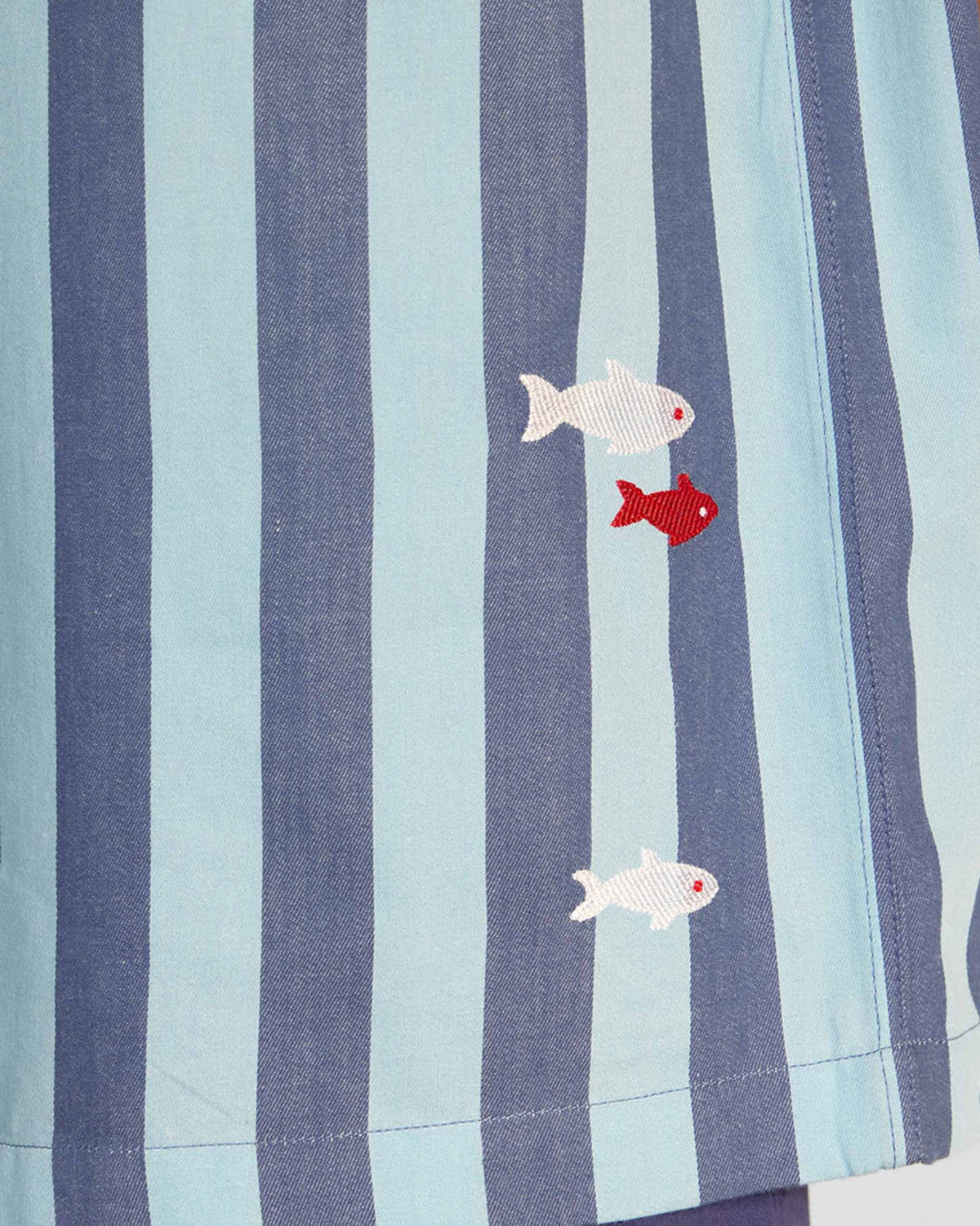 Nilambar Shirt - Blue Stripes