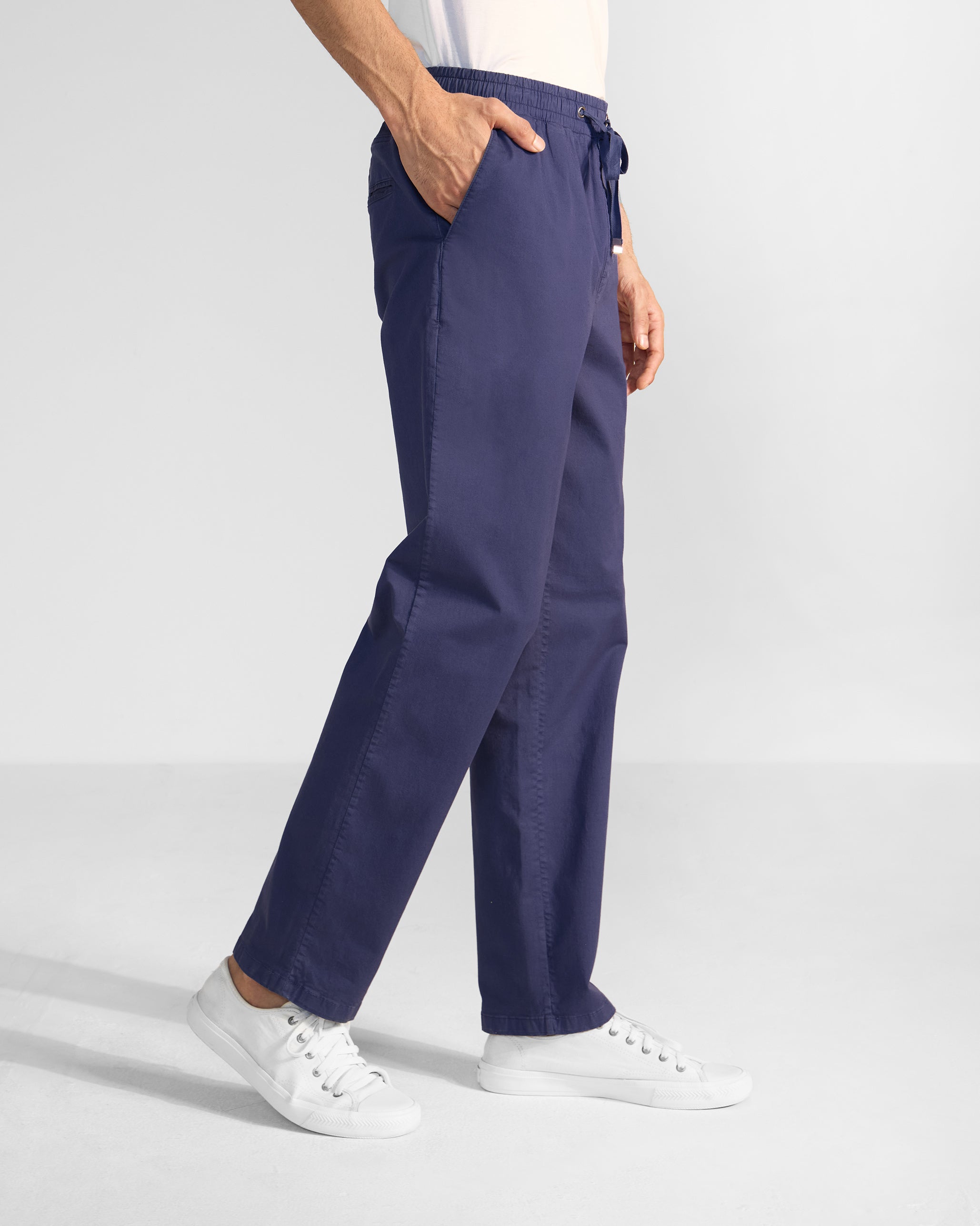 Pravah Trousers - Navy