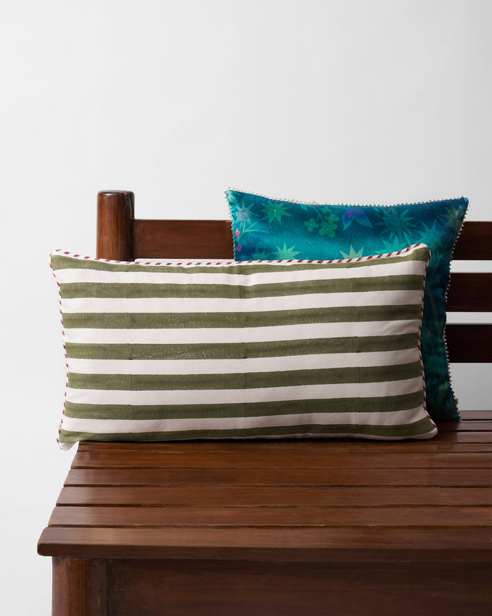 Blooming Mogra Cushion Cover