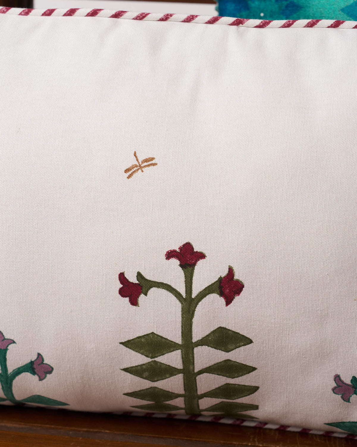 Blooming Mogra Cushion Cover