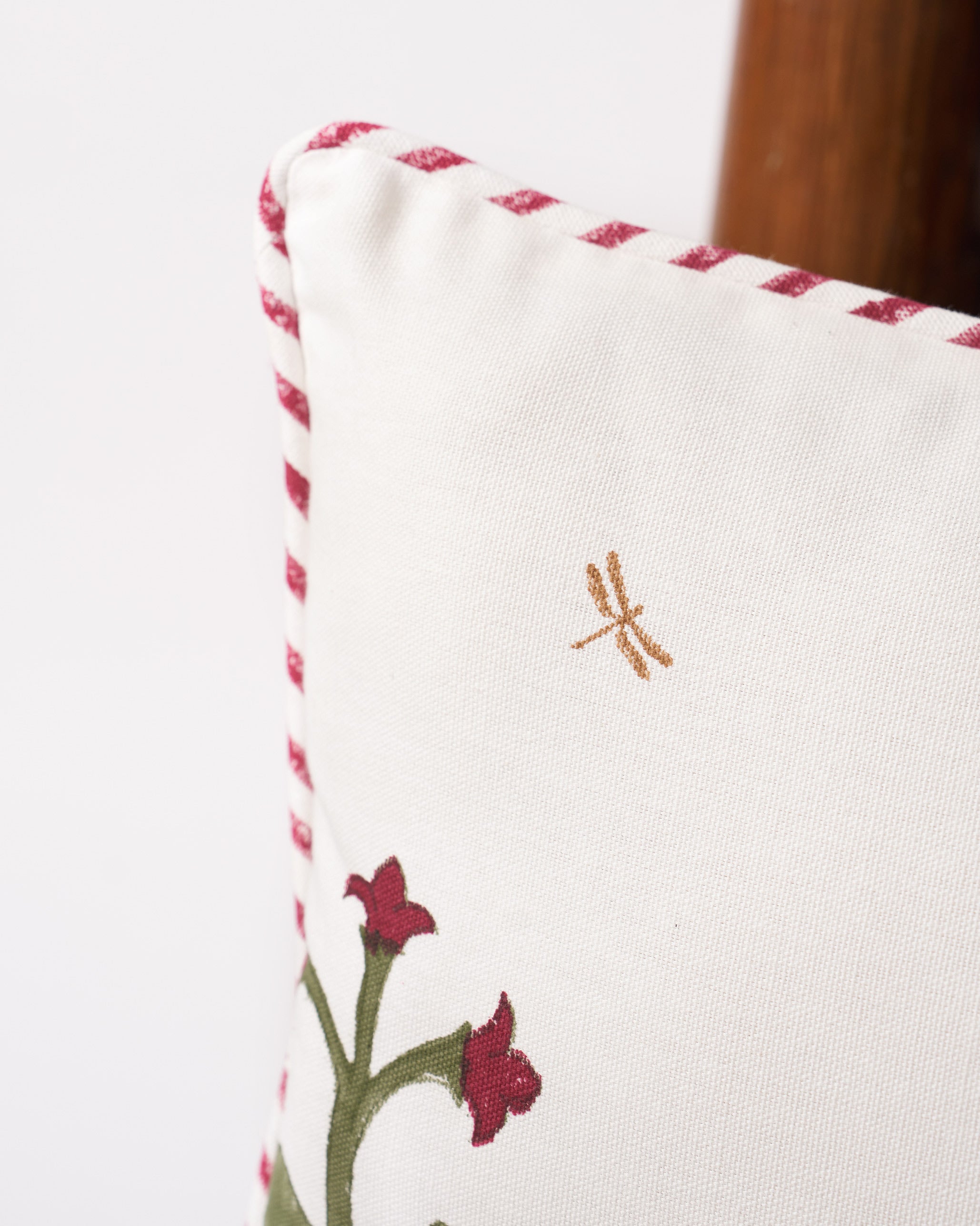 Blooming Mogra Cushion Cover