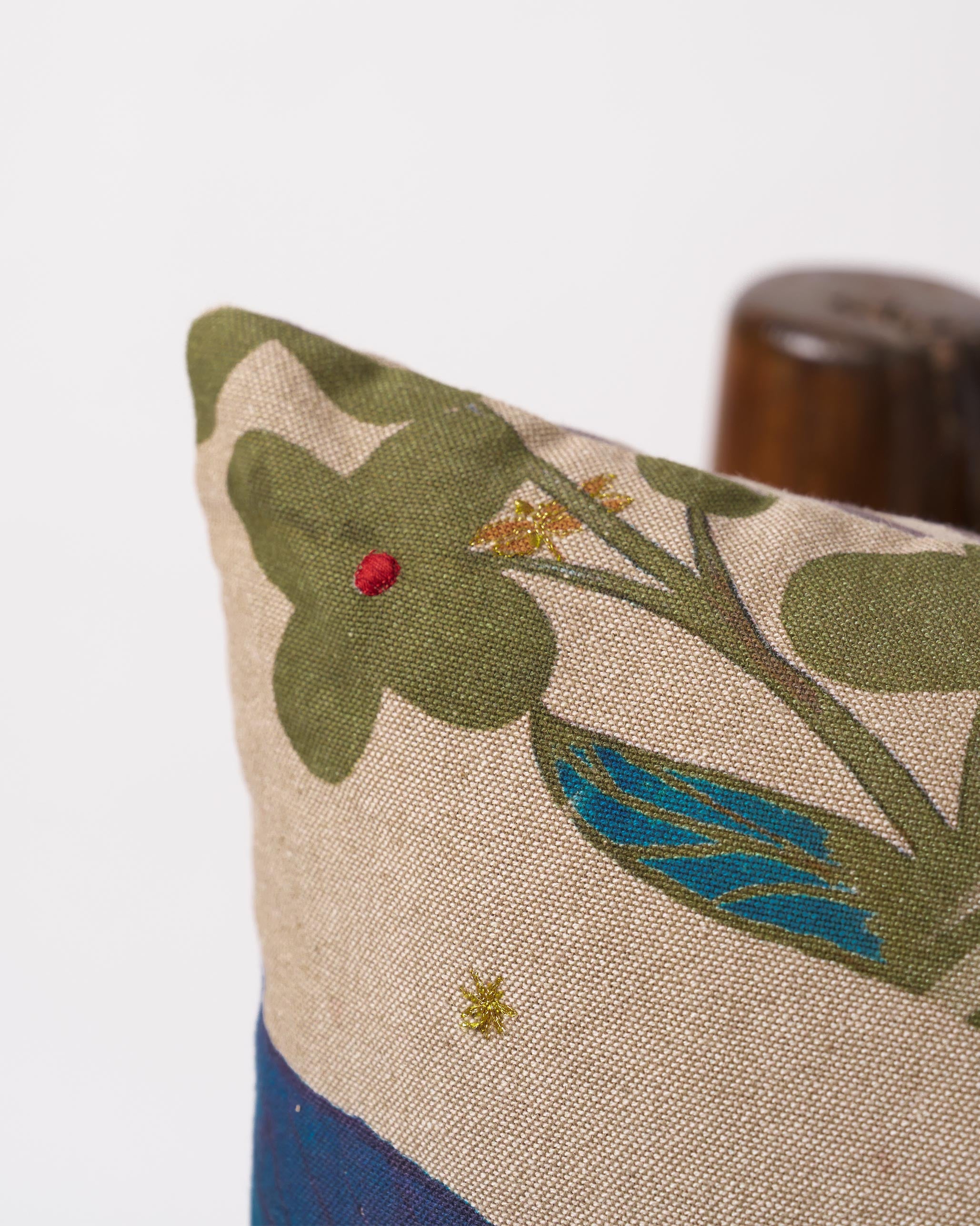 Fern Bloom Cushion Cover
