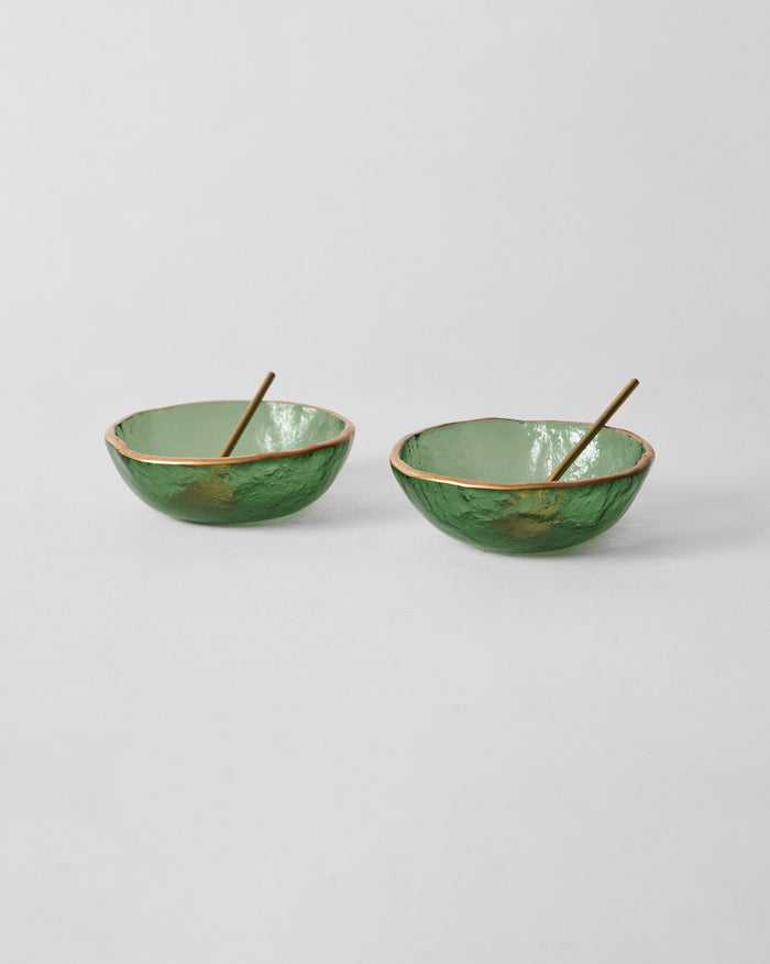 Chand Nut Bowl with Spoon - Set of 2