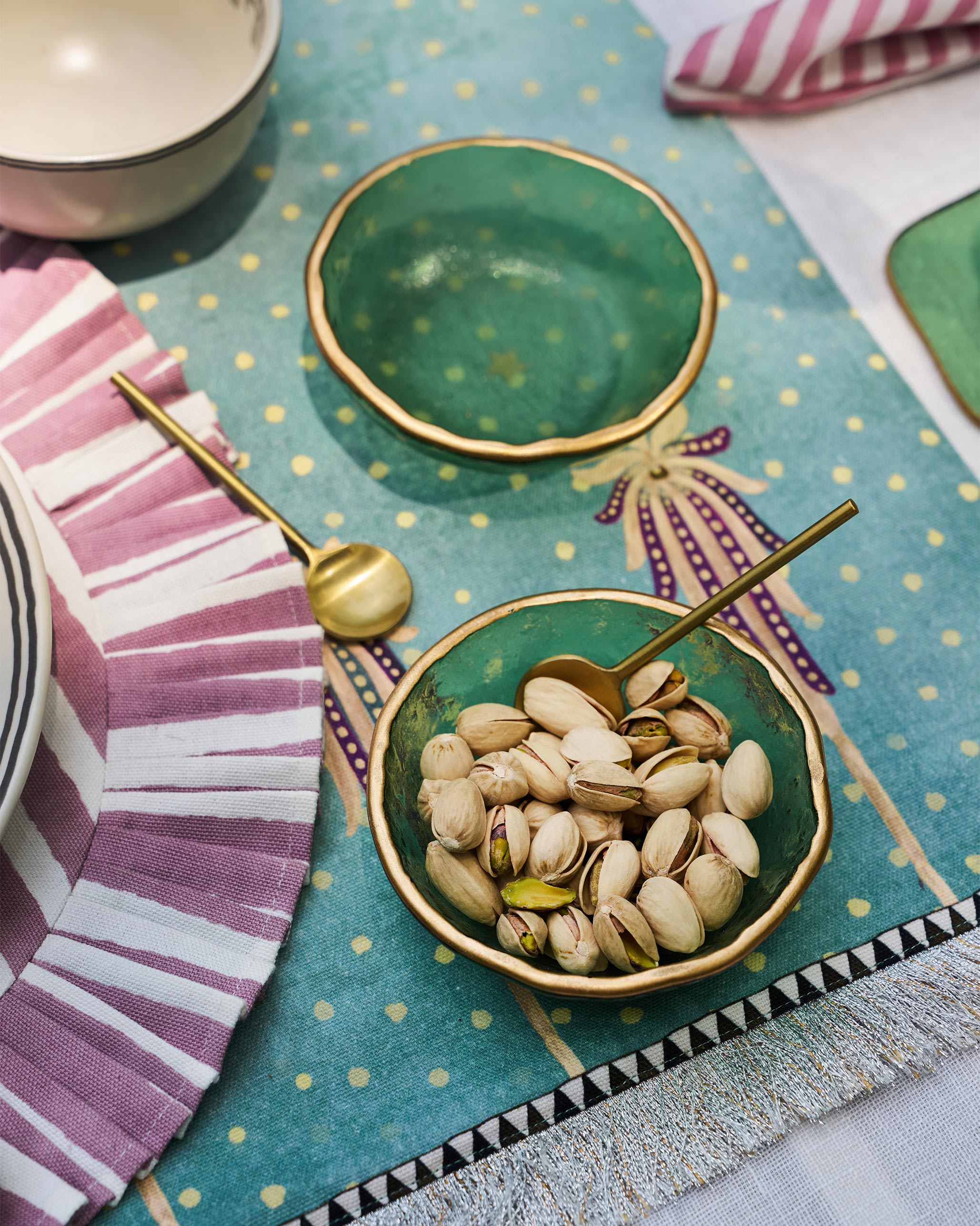 Chand Nut Bowl with Spoon - Set of 2