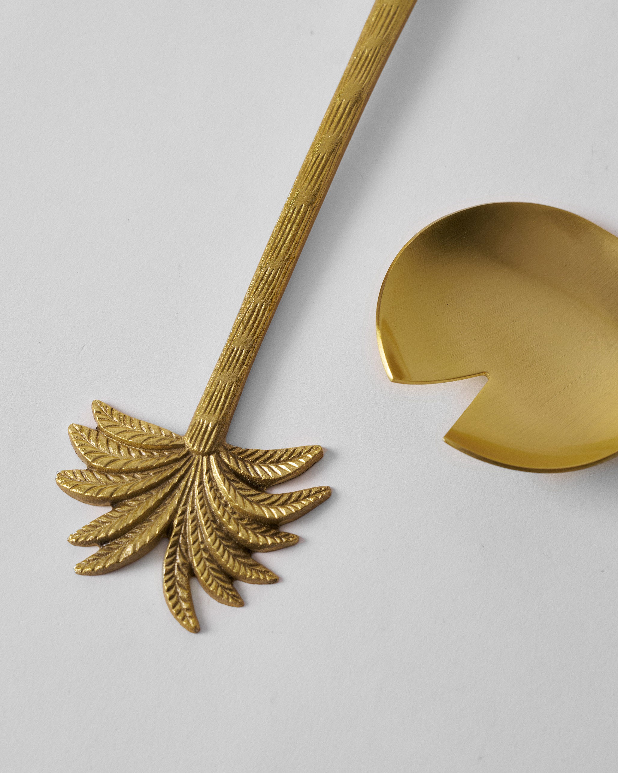 Palm Bloom Salad Server - Set of 2