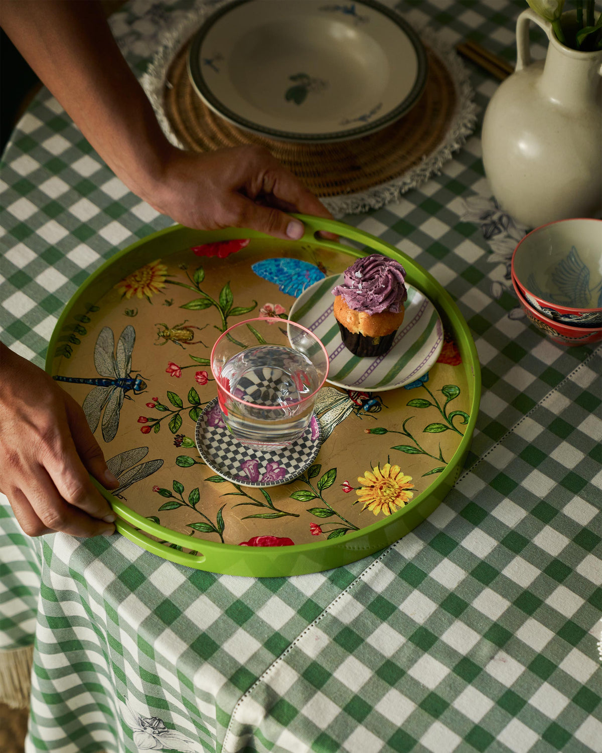 Bloom Round Tray