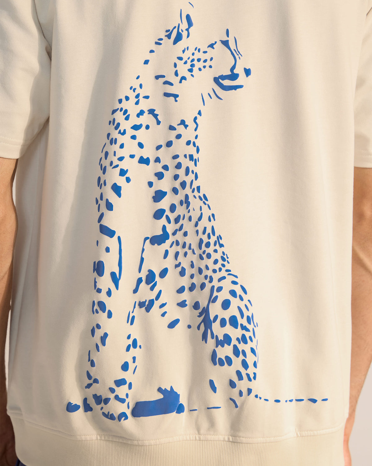 Leaping Tiger T-Shirt - Ivory