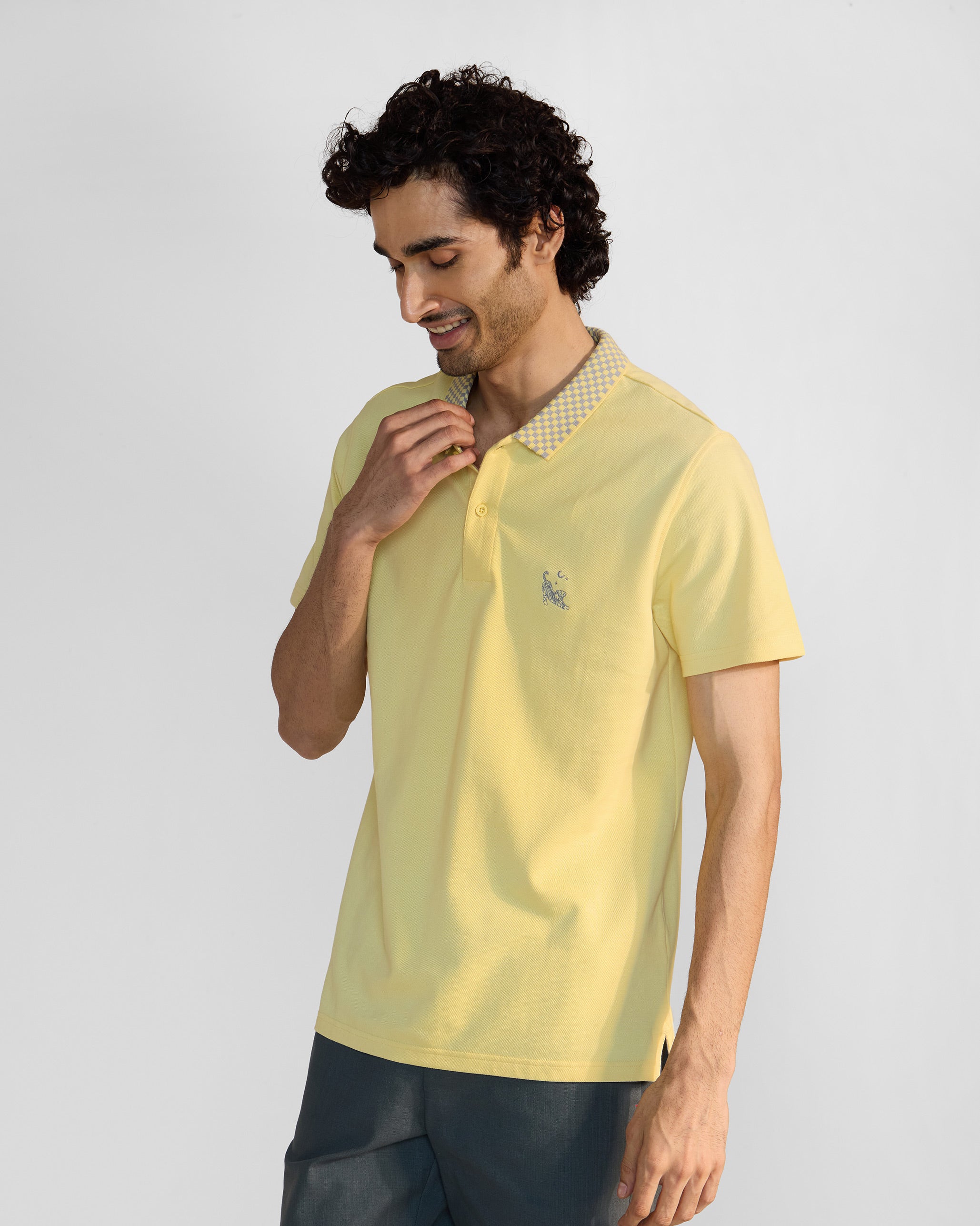 Leisure Polo T-Shirt - Light Yellow