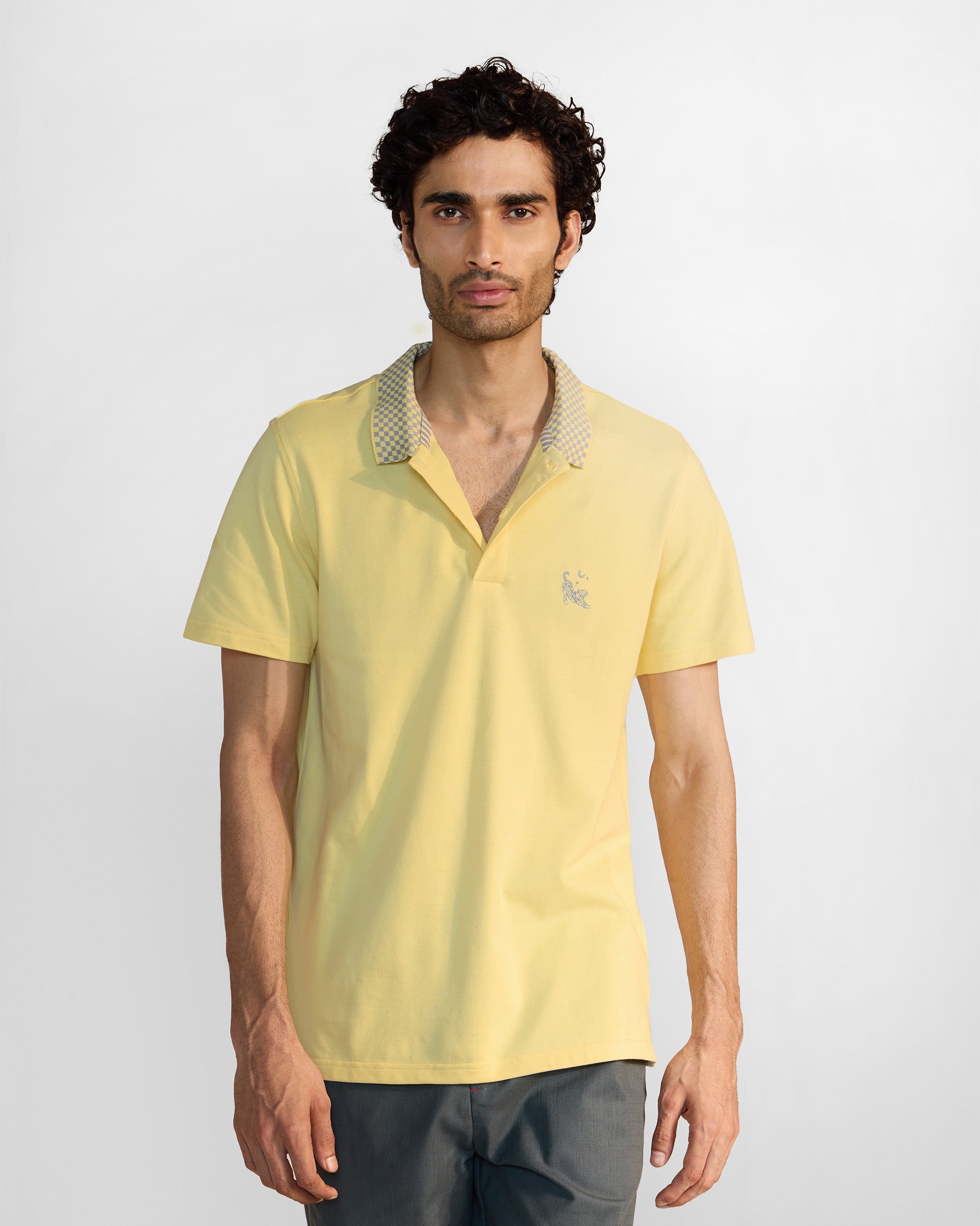 Leisure Polo T-Shirt - Light Yellow