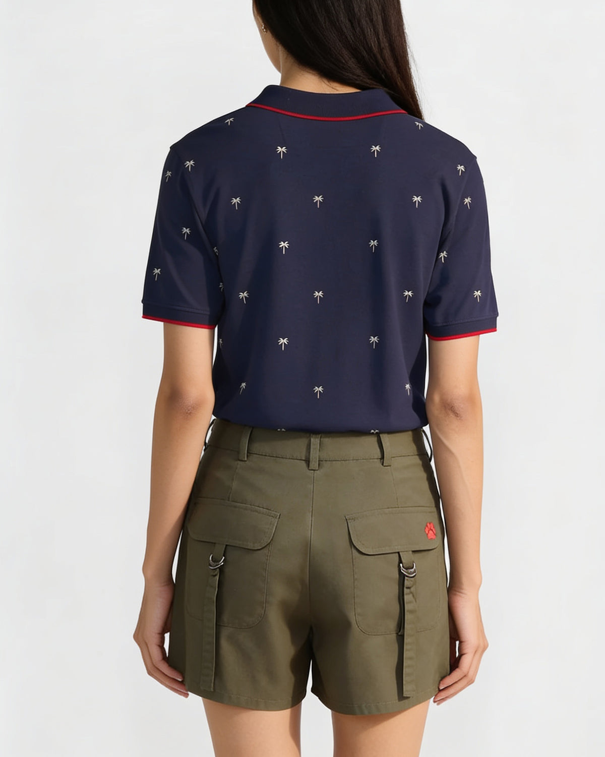 Palma Polo T-Shirt - Ink Blue