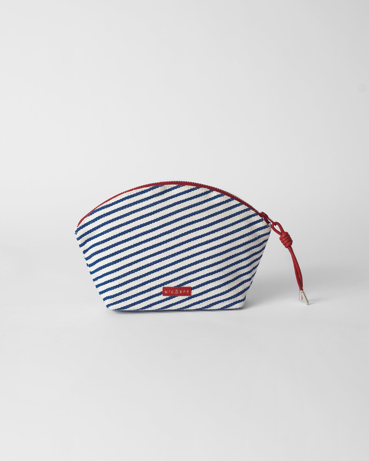 Kira Pouch - Blue & White
