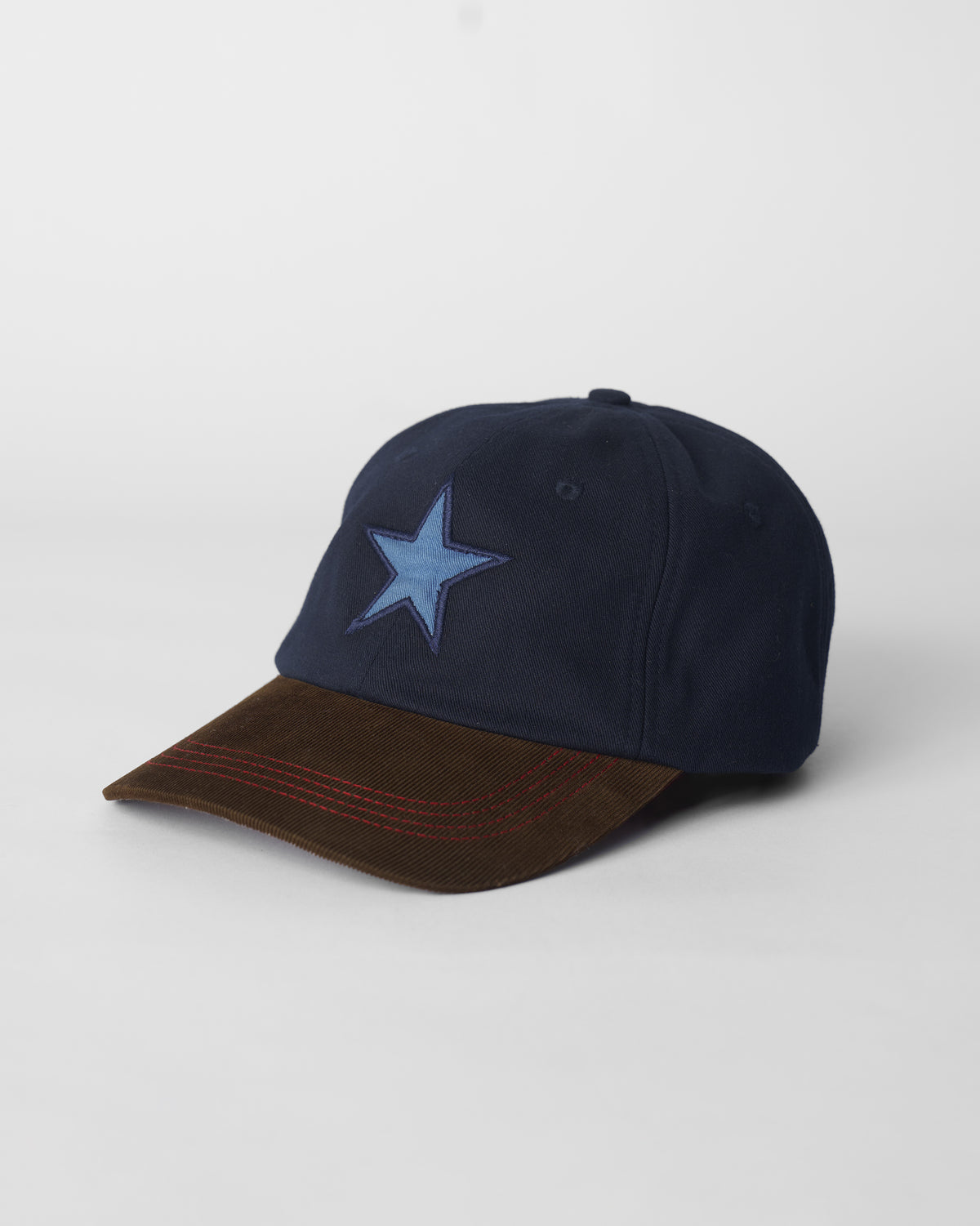 Starry Cap - Navy & Brown