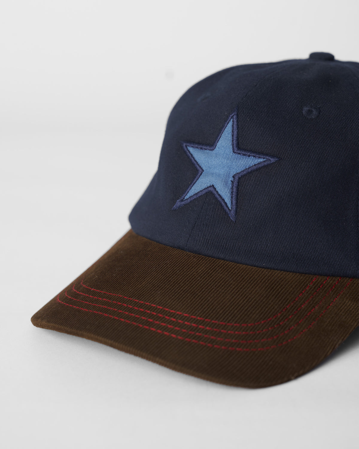 Starry Cap - Navy & Brown
