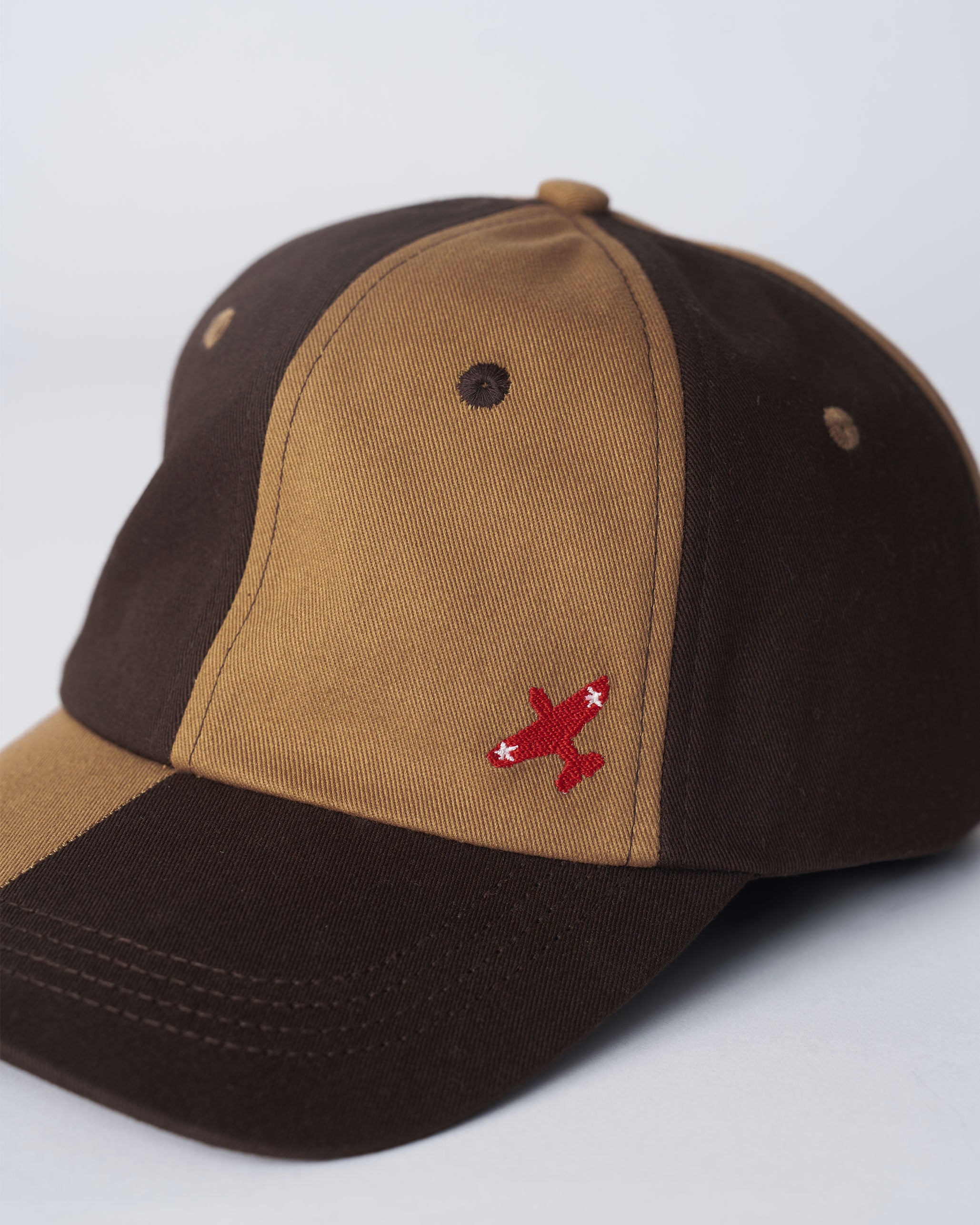 Aero Cap - Brown & Beige