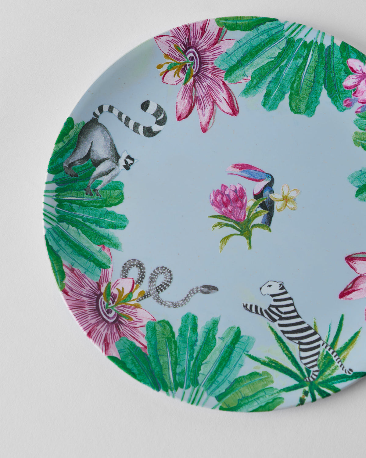 Toucan Bamboo quarter Plate