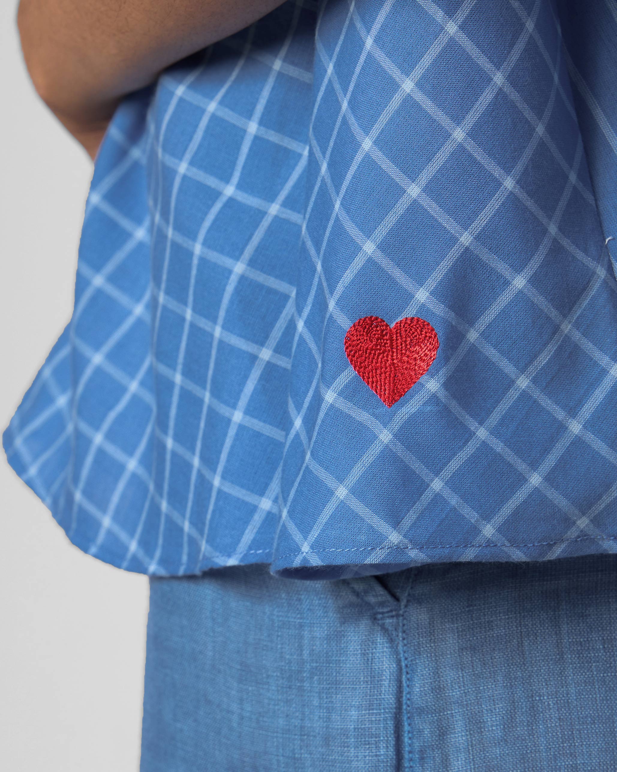 Rann Shirt - Riverside Blue