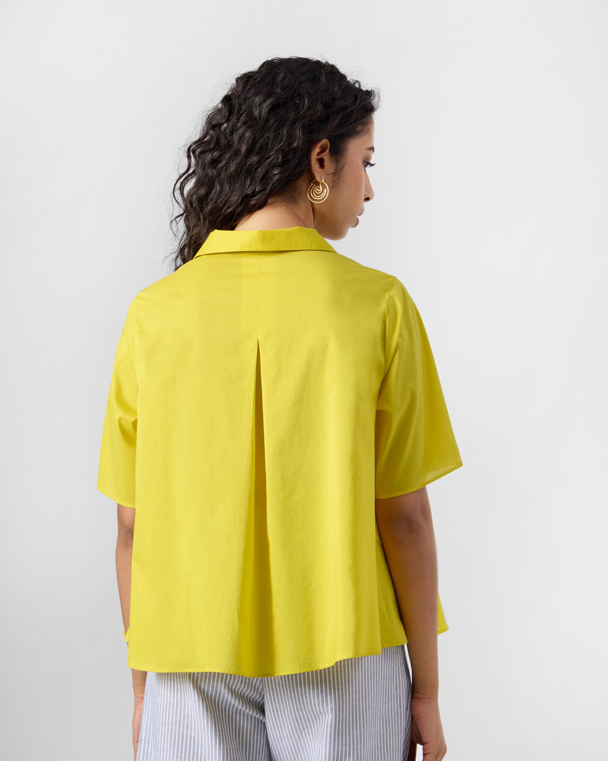 Rann Shirt - Chartreuse