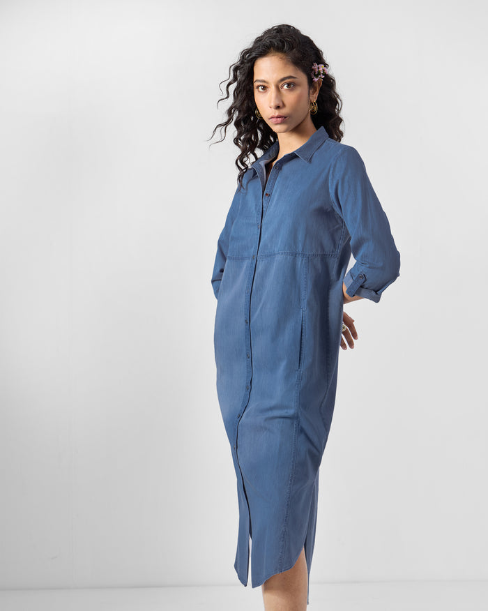Pristine Dress - Blue