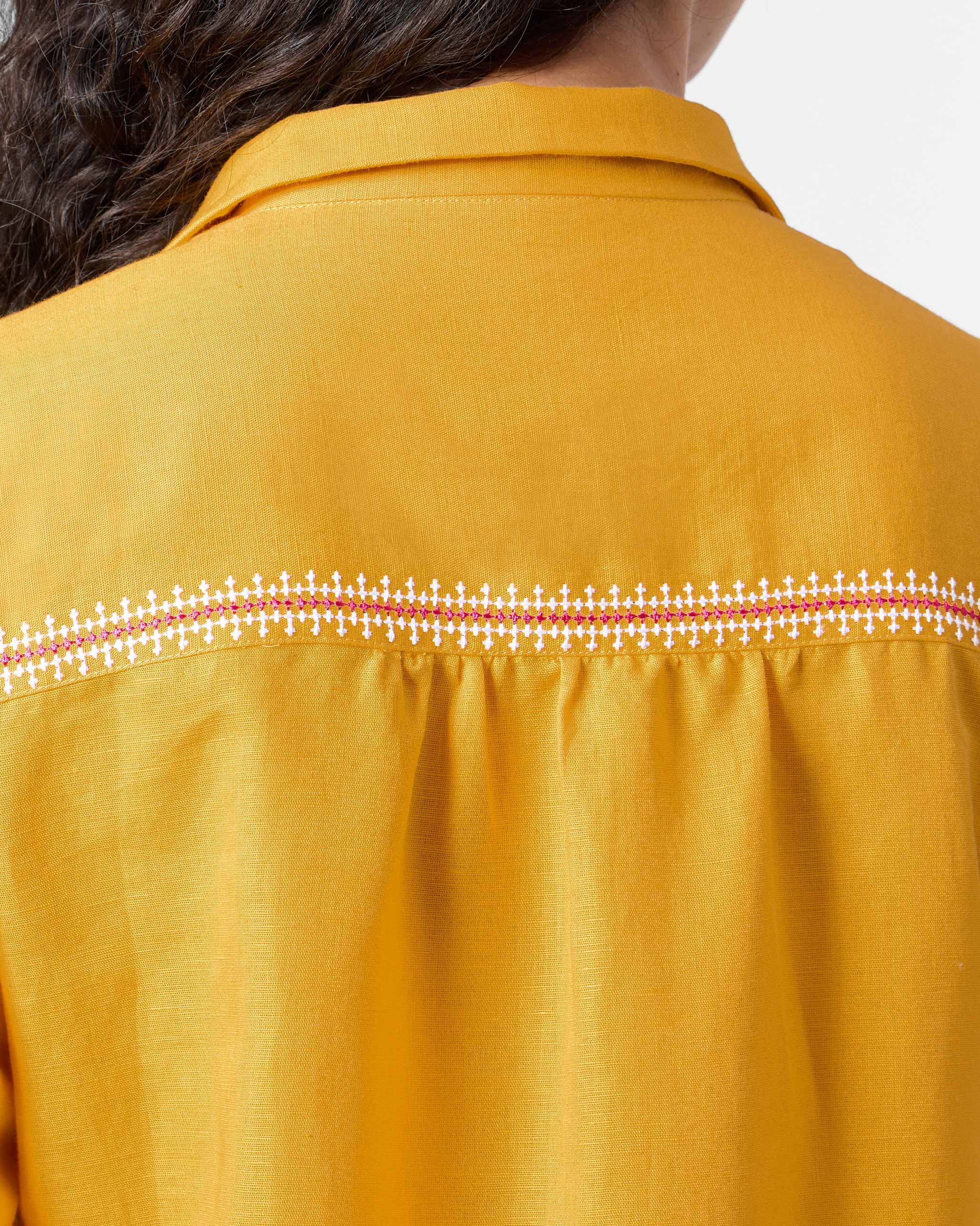 Pristine Dress - Ochre