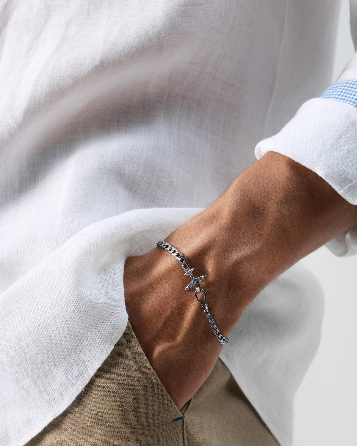 Flight Bracelet - Silver