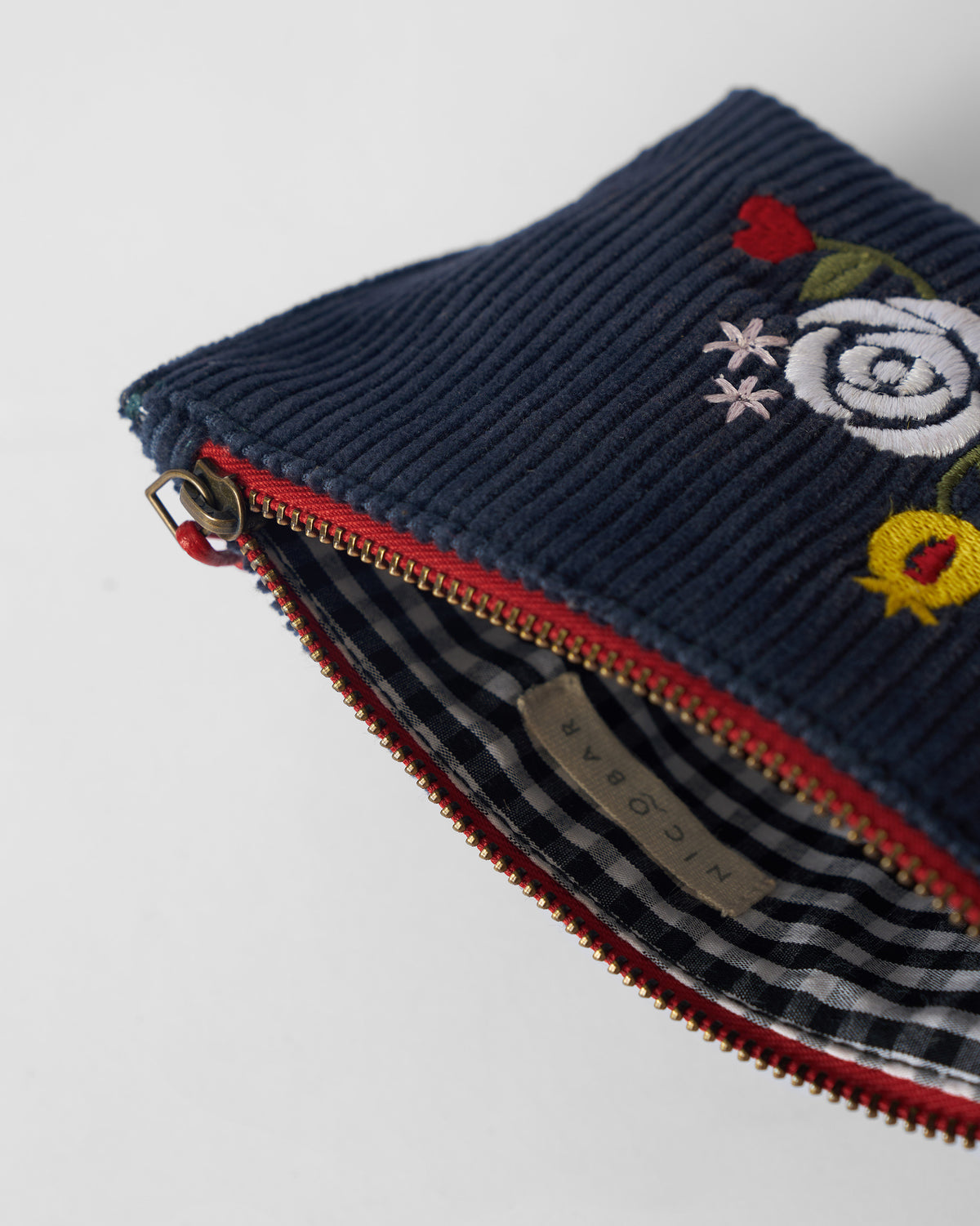 Ditsy Coin Pouch - Navy