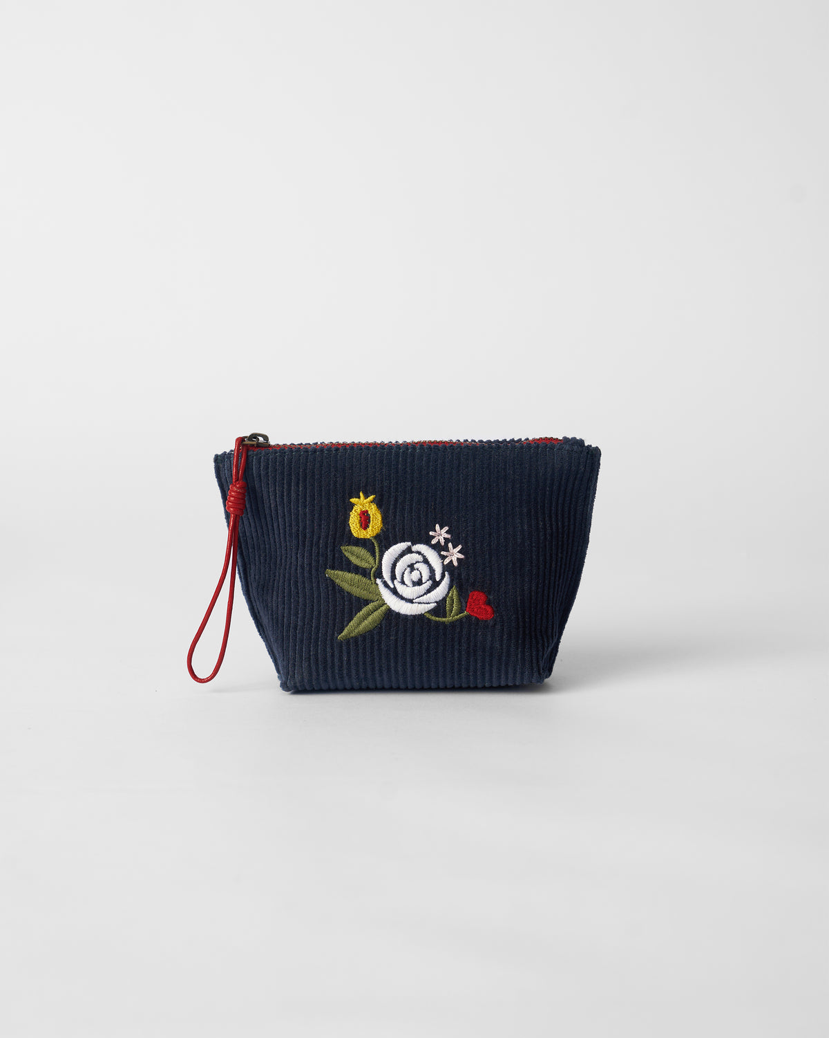 Ditsy Coin Pouch - Navy