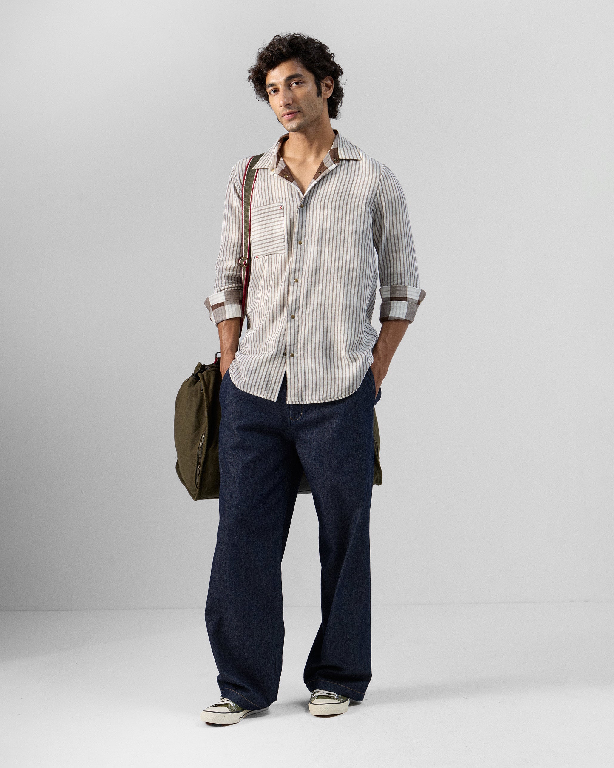 Milaan Reversible Shirt - Cotton Classic Fit