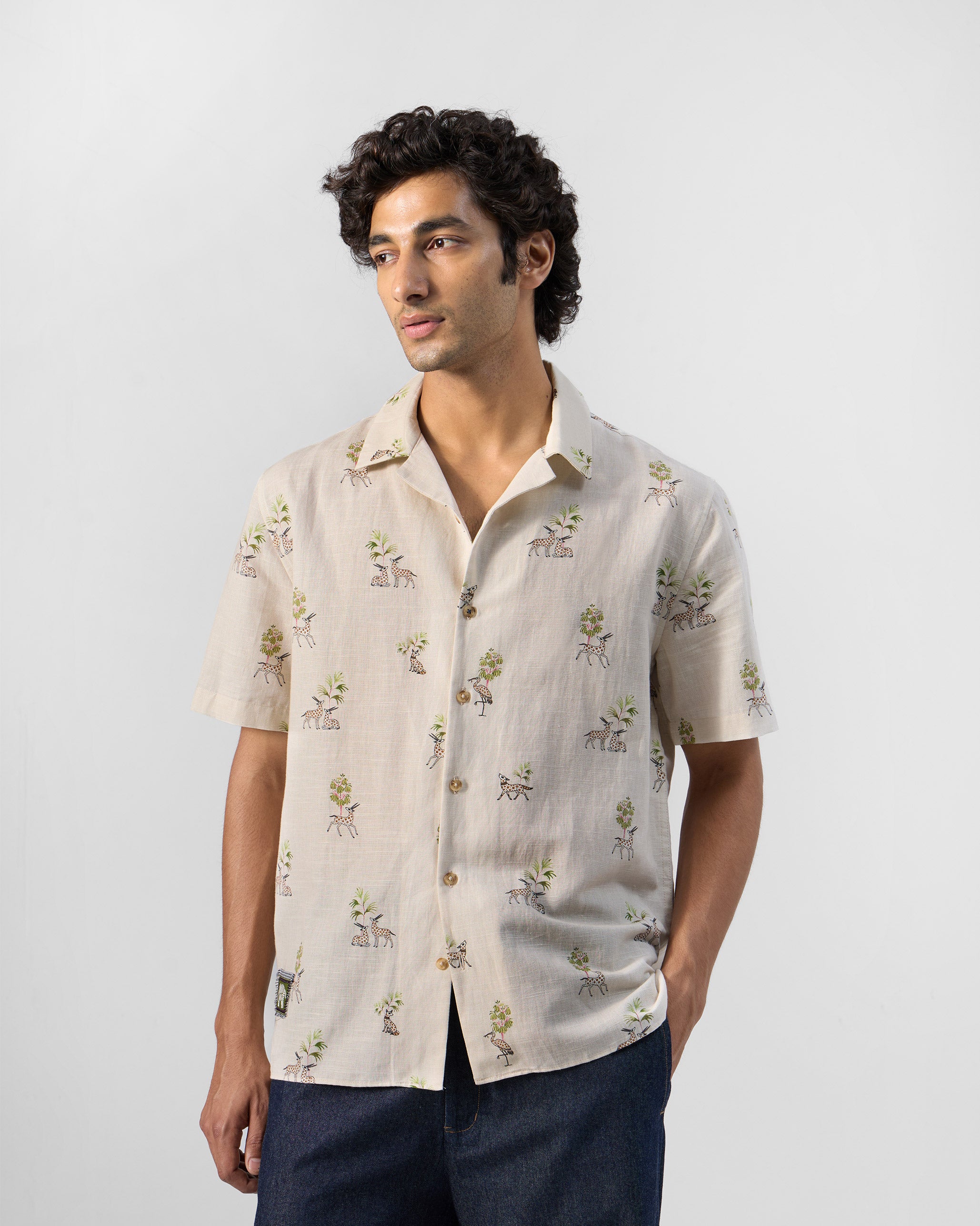 Bena Shirt - Cotton Blend Relaxed Fit