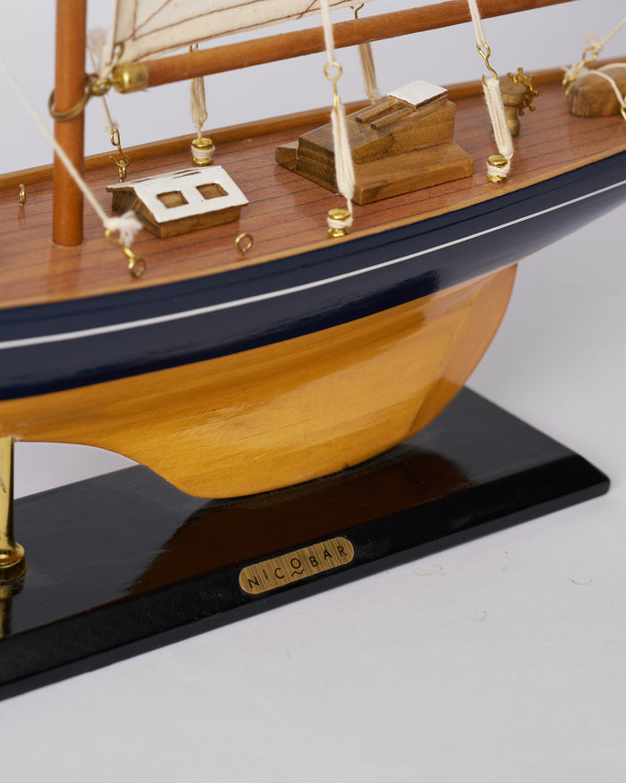 Sail Boat Home Accent - Large