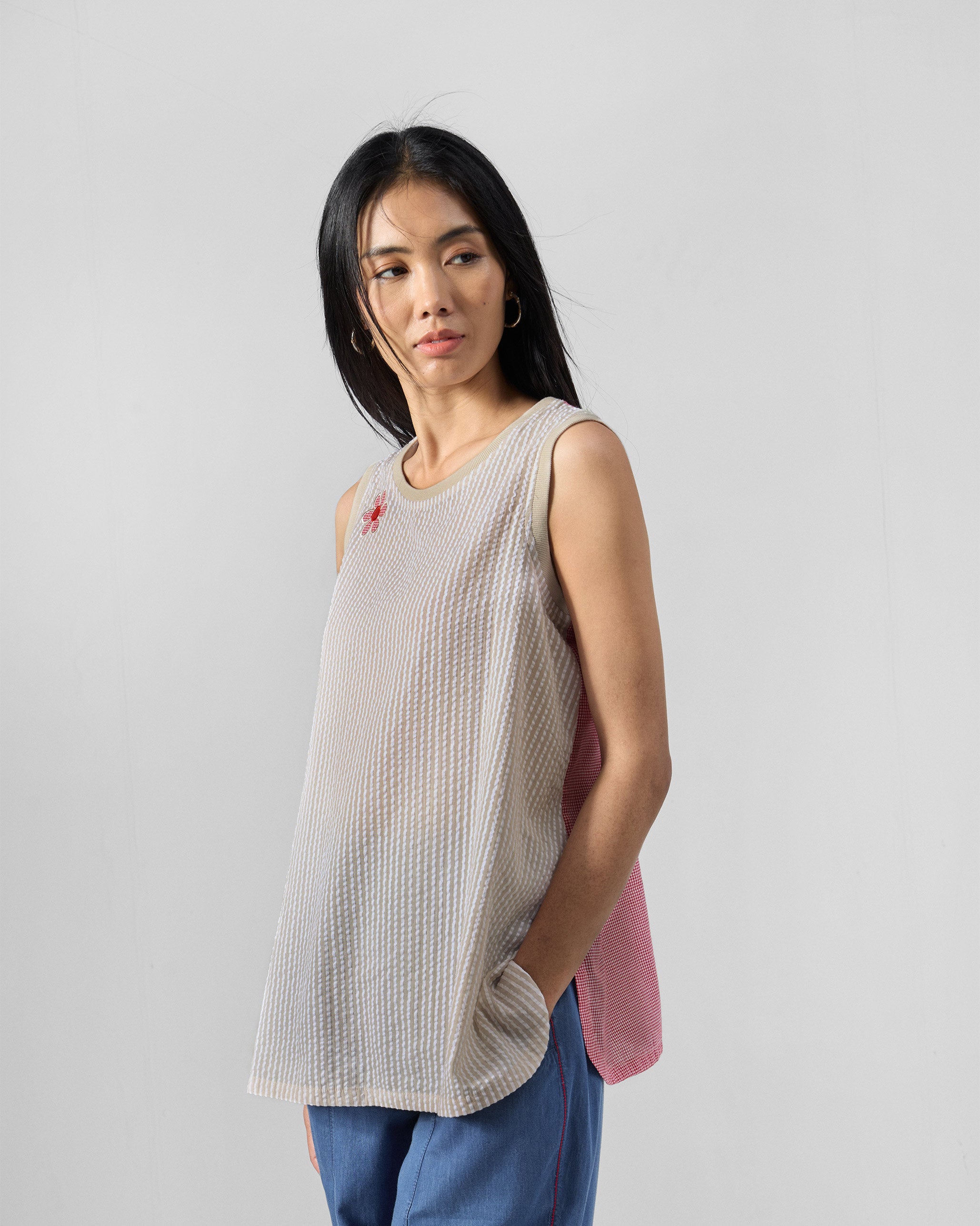 Tavira Top - 100% Cotton Regular Fit