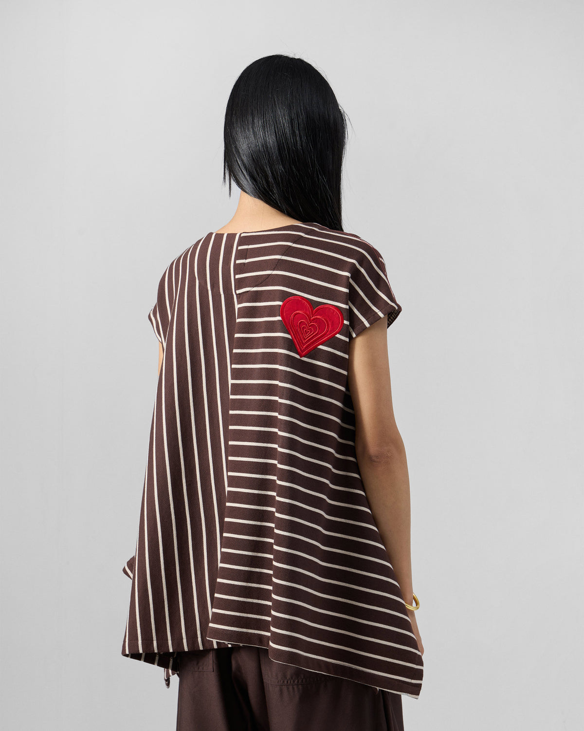 Nera Kaftan Top - Cotton French Terry Loose Fit