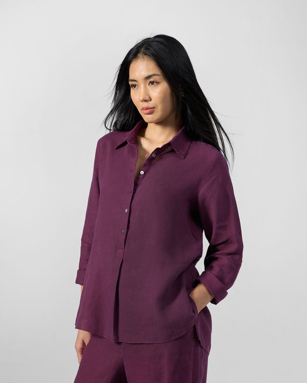 Mati Shirt - 100% Linen Regular Fit
