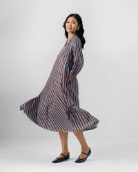 Summer Tea Dress - 100% Cotton Flared Fit