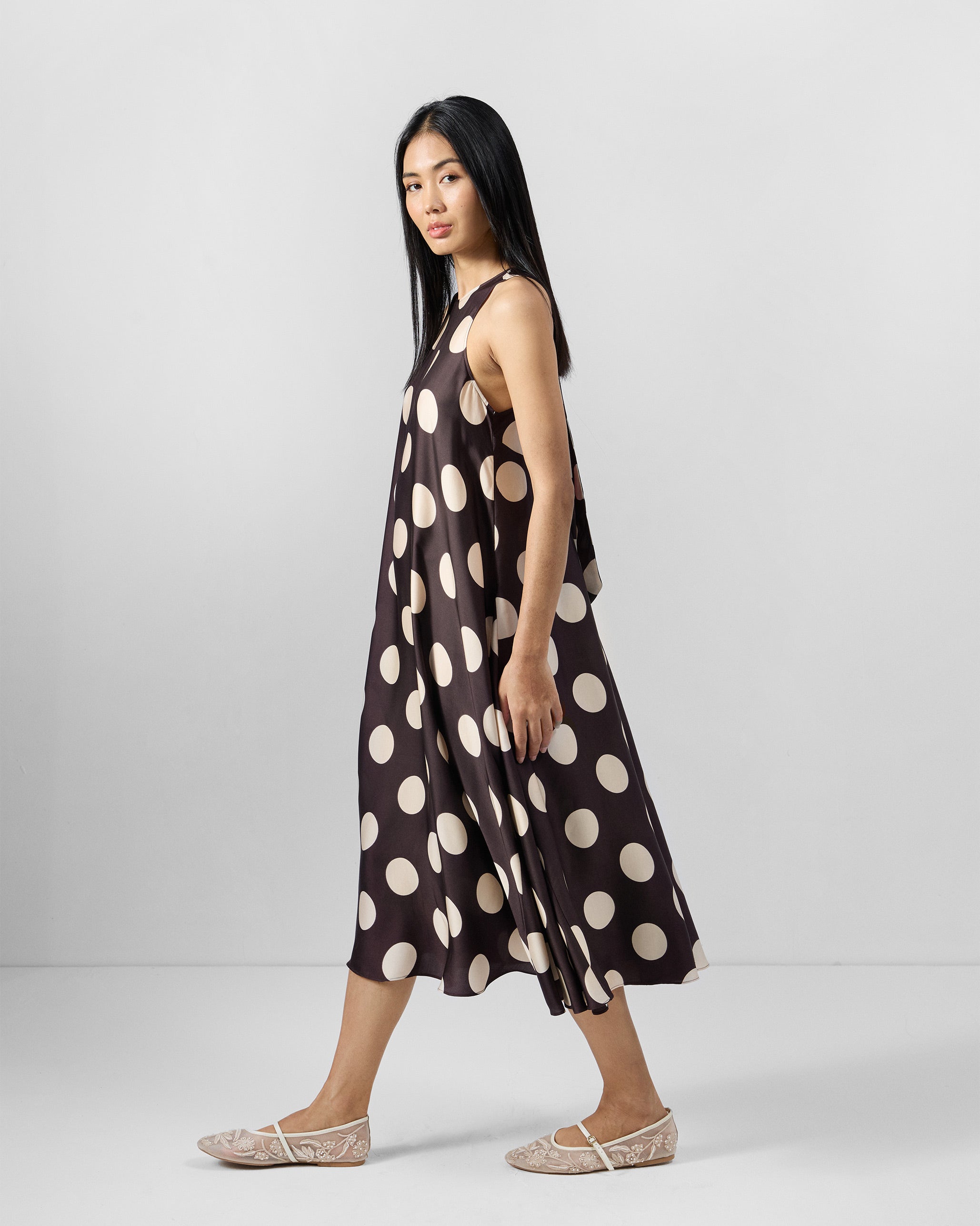 Kinaar Dress - Bemberg Flared Fit